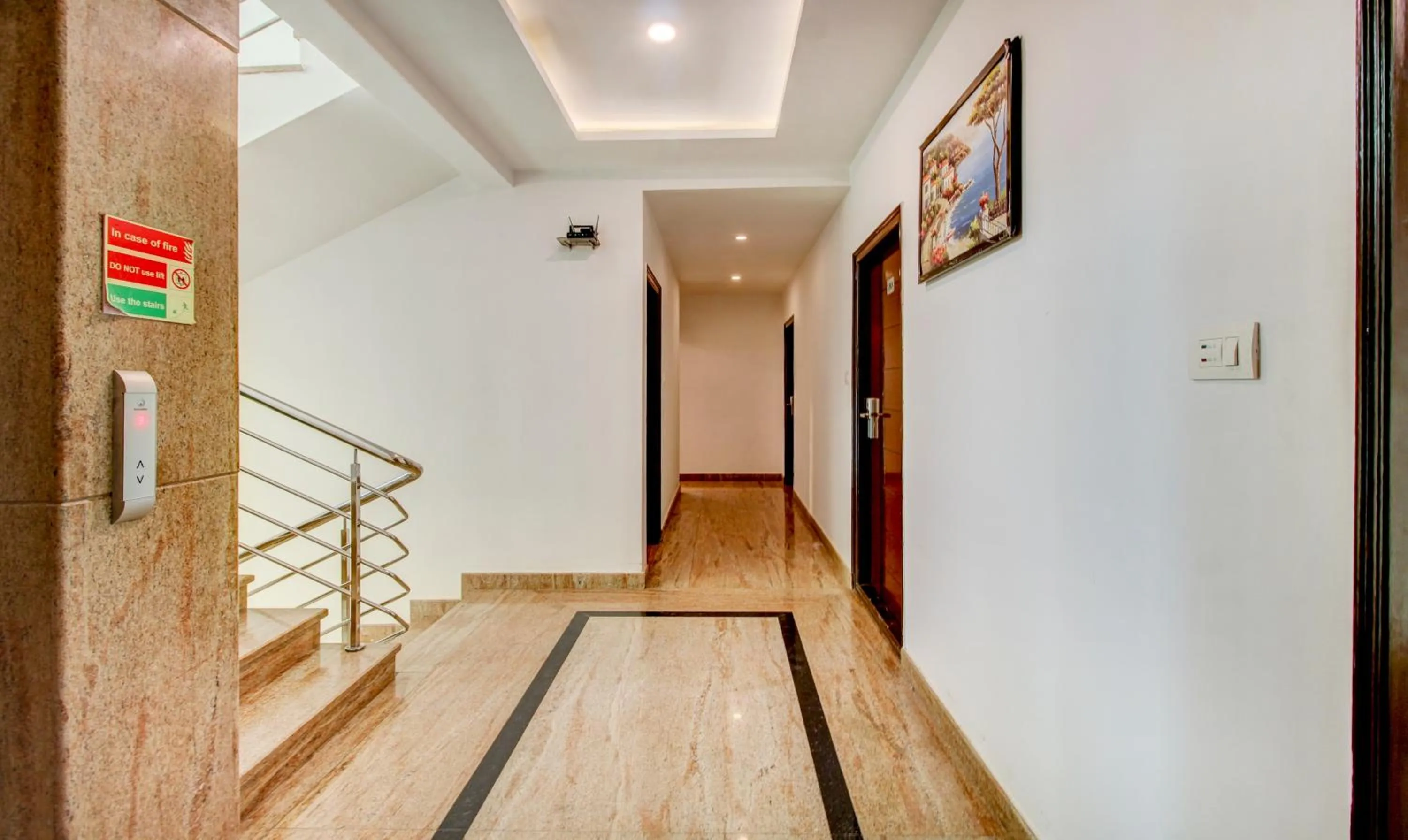 Lobby or reception in Treebo The Sai Leela Suites