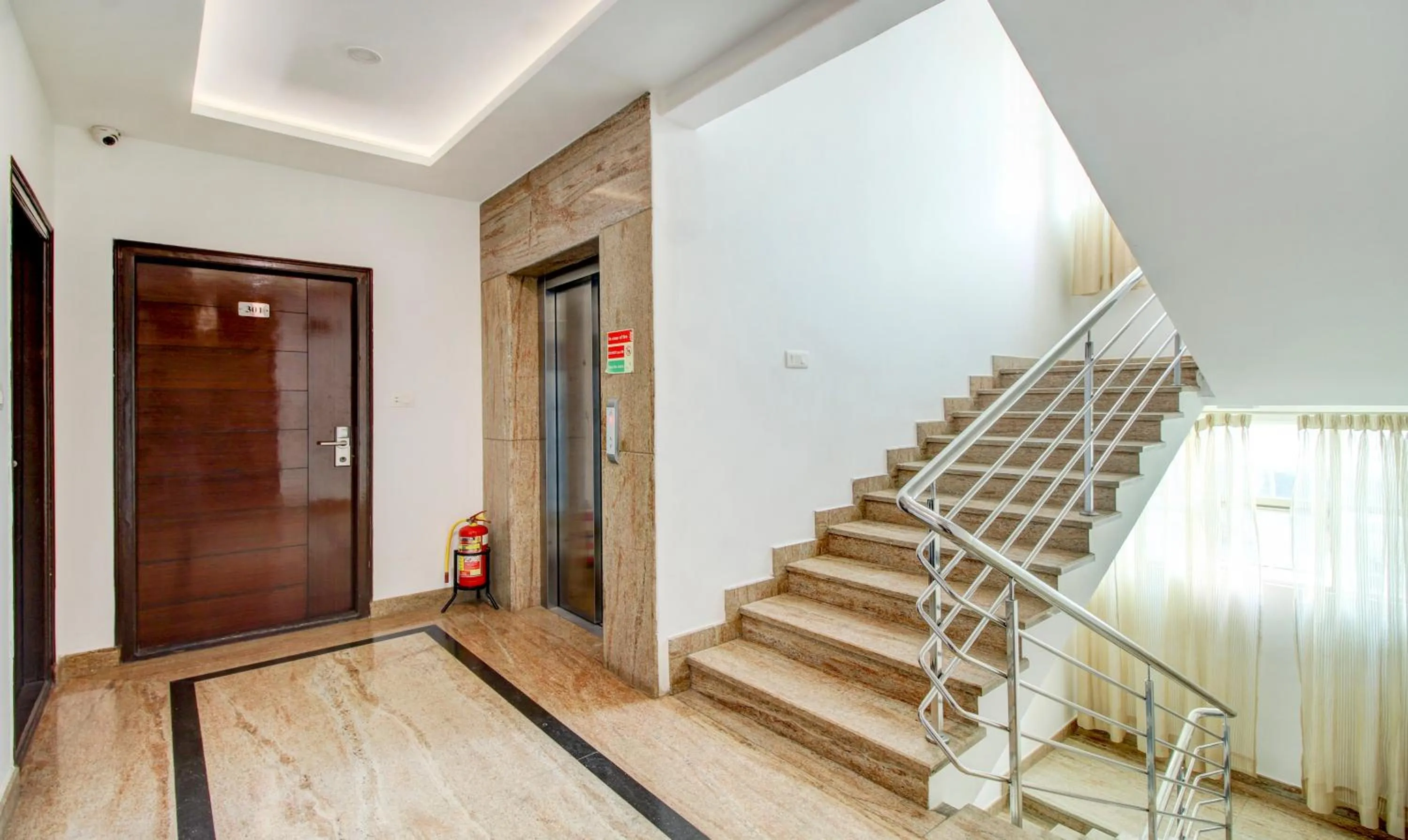 elevator in Treebo The Sai Leela Suites