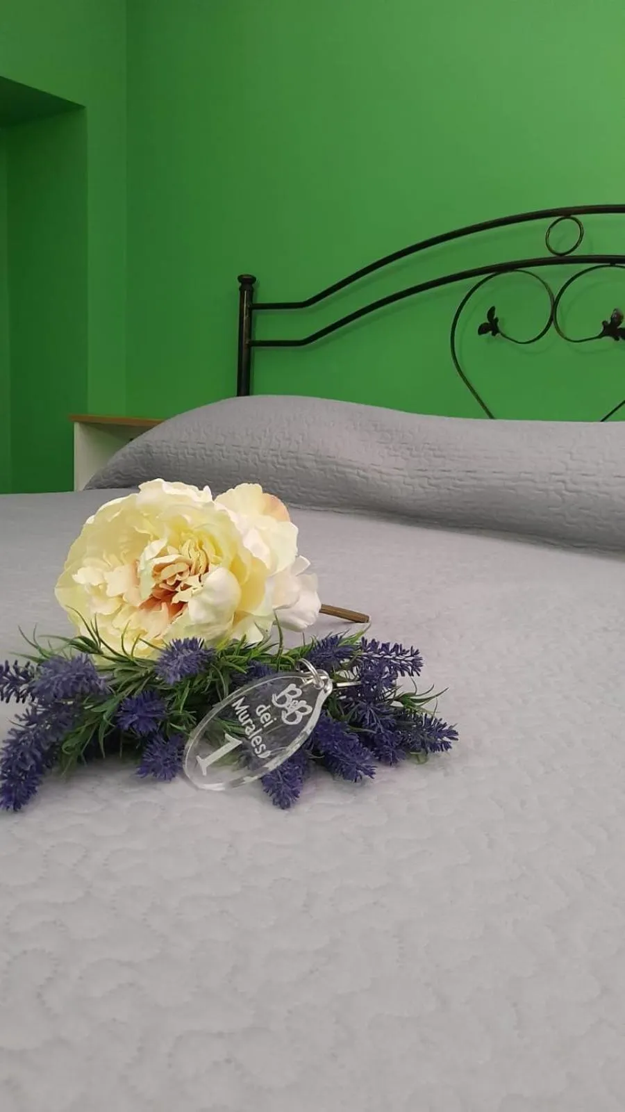 Bedroom, Bed in B&B dei Murales