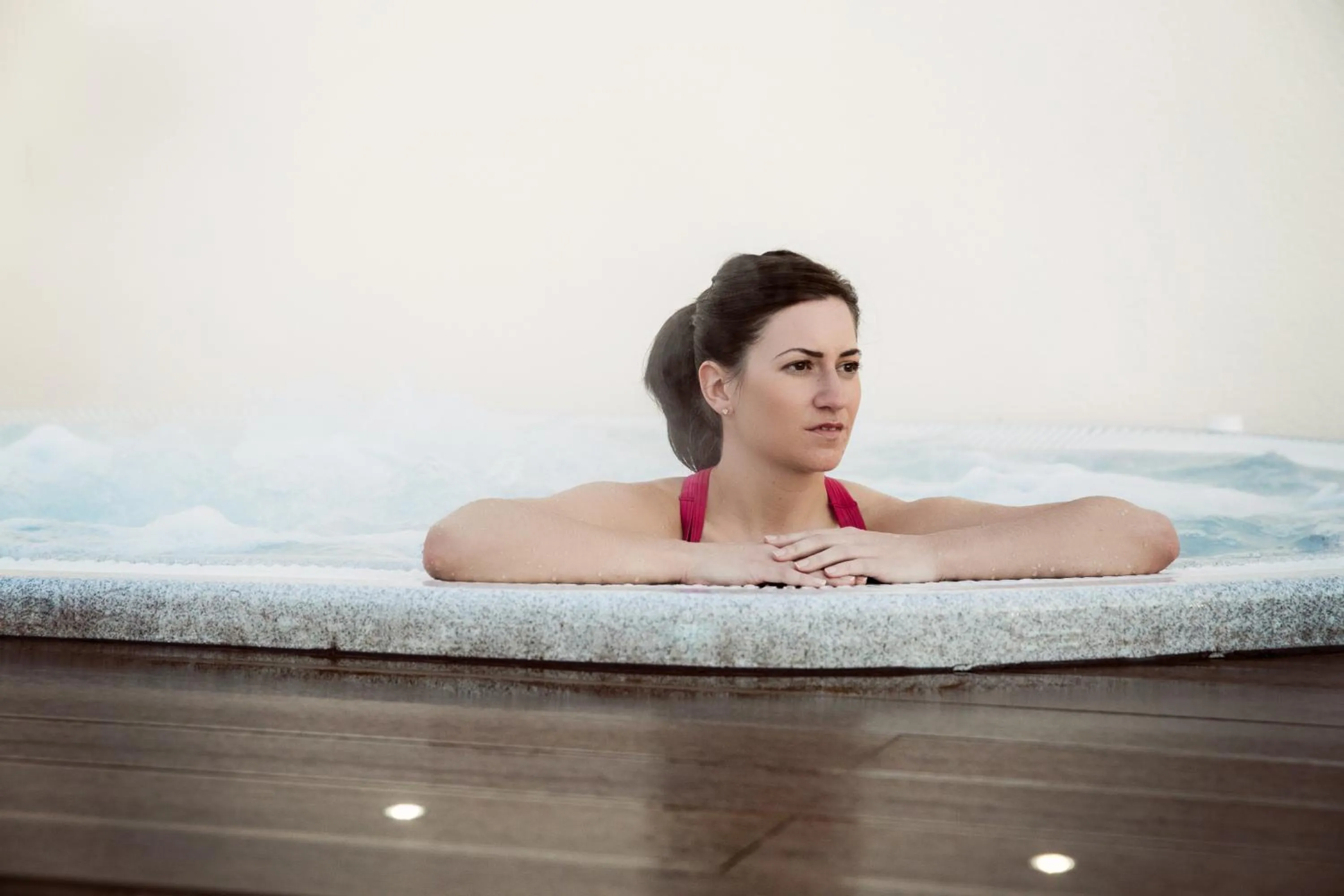 Hot Spring Bath in Lancaster House Hotel