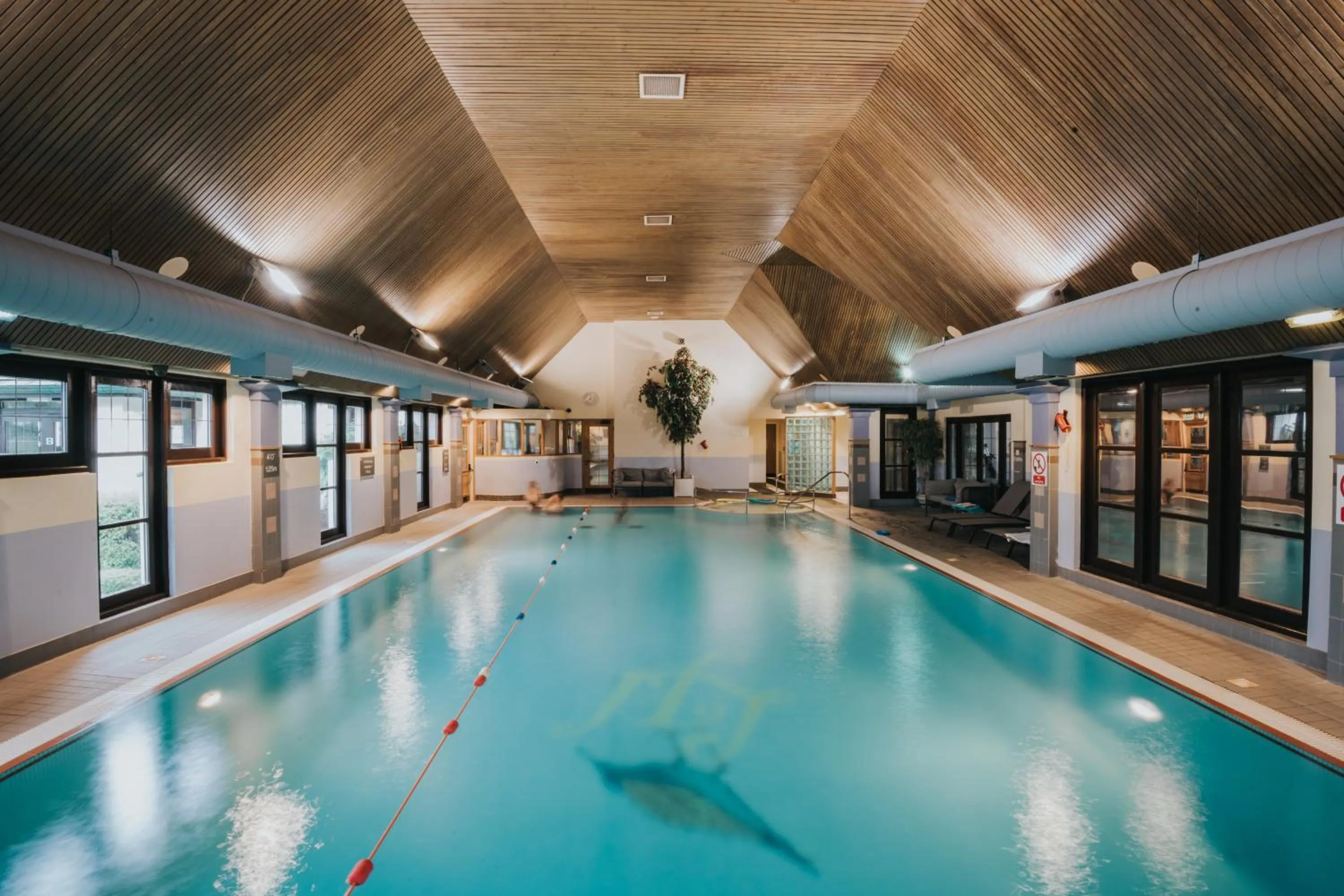 Pool view in Lancaster House Hotel