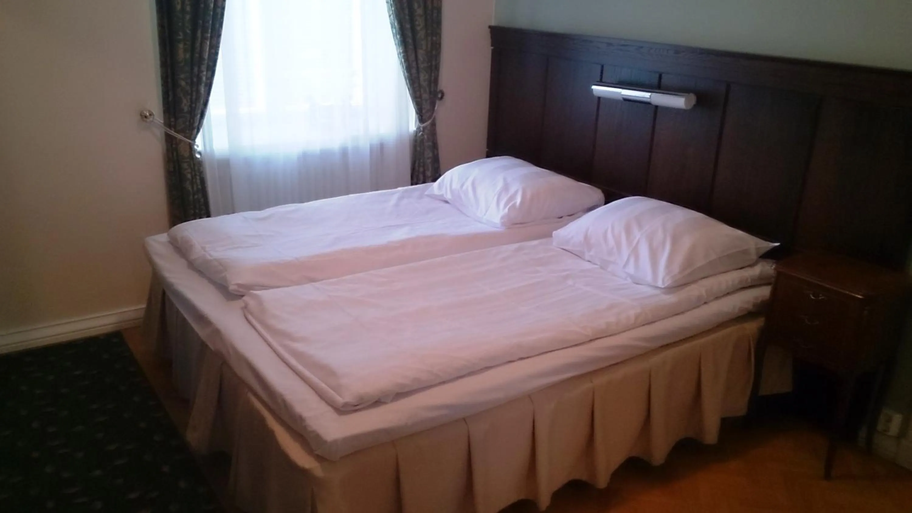 Bed in Hotel Vanajanlinna