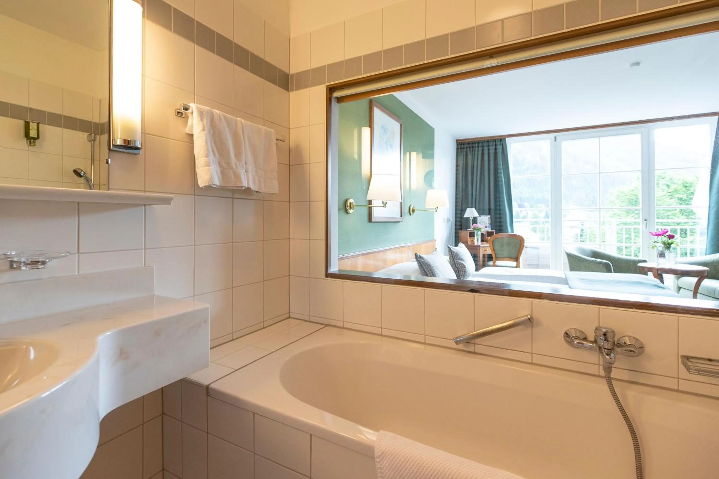 Bathroom in Hotel Gasthof Lercher