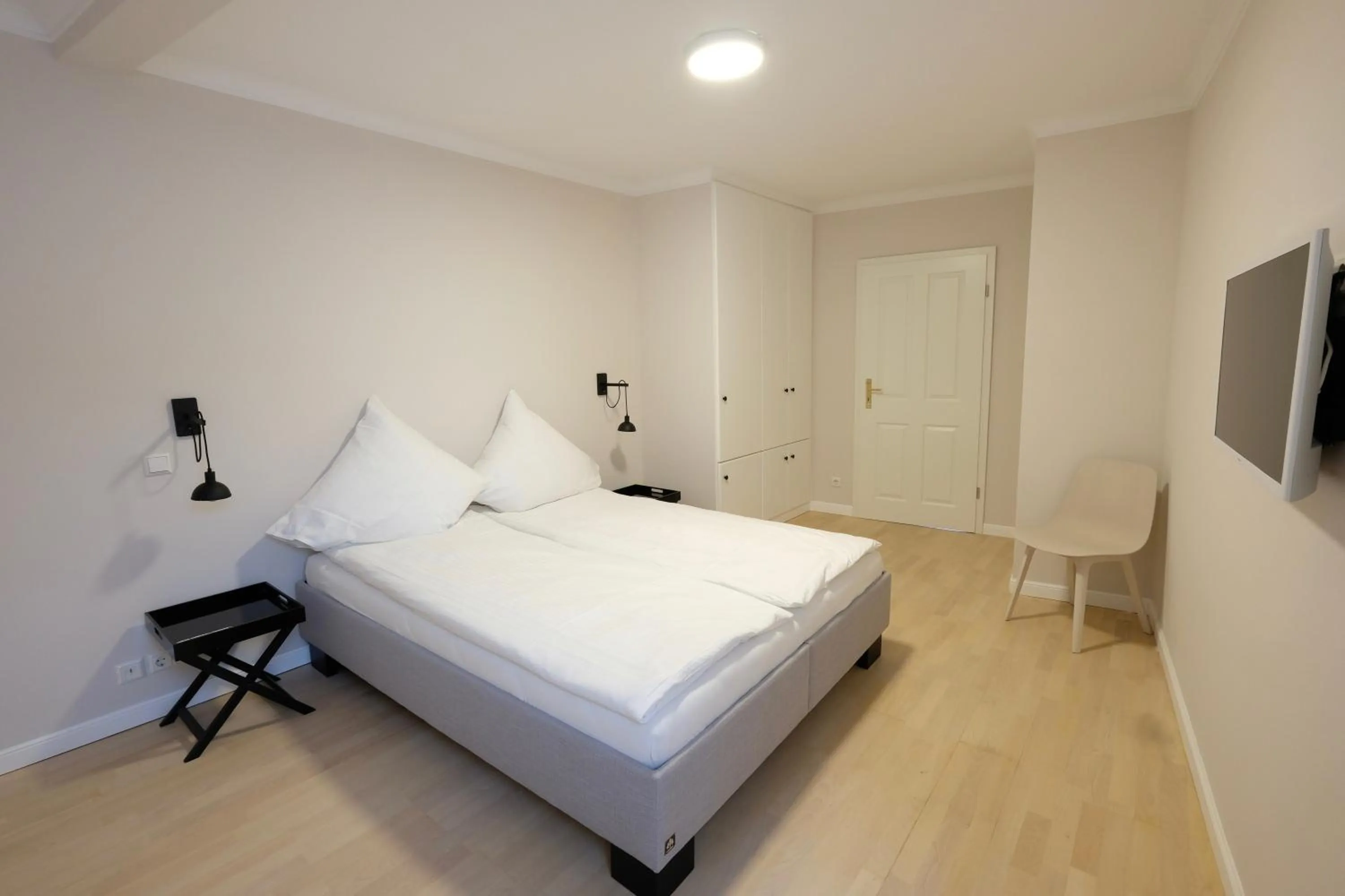 Bedroom, Bed in Boutique Charme Apartments Langestr 14