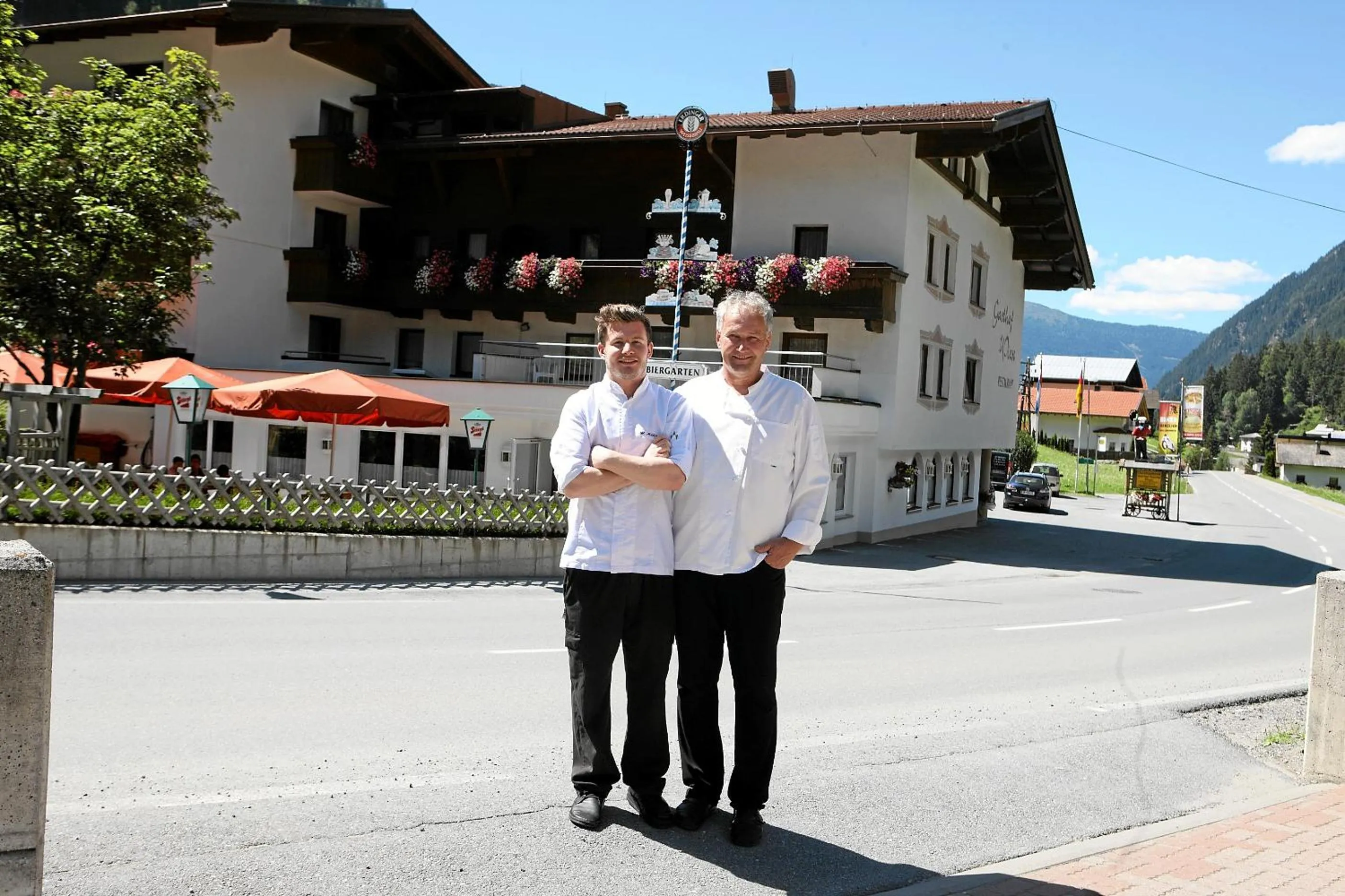 On site in Hotel Wiese