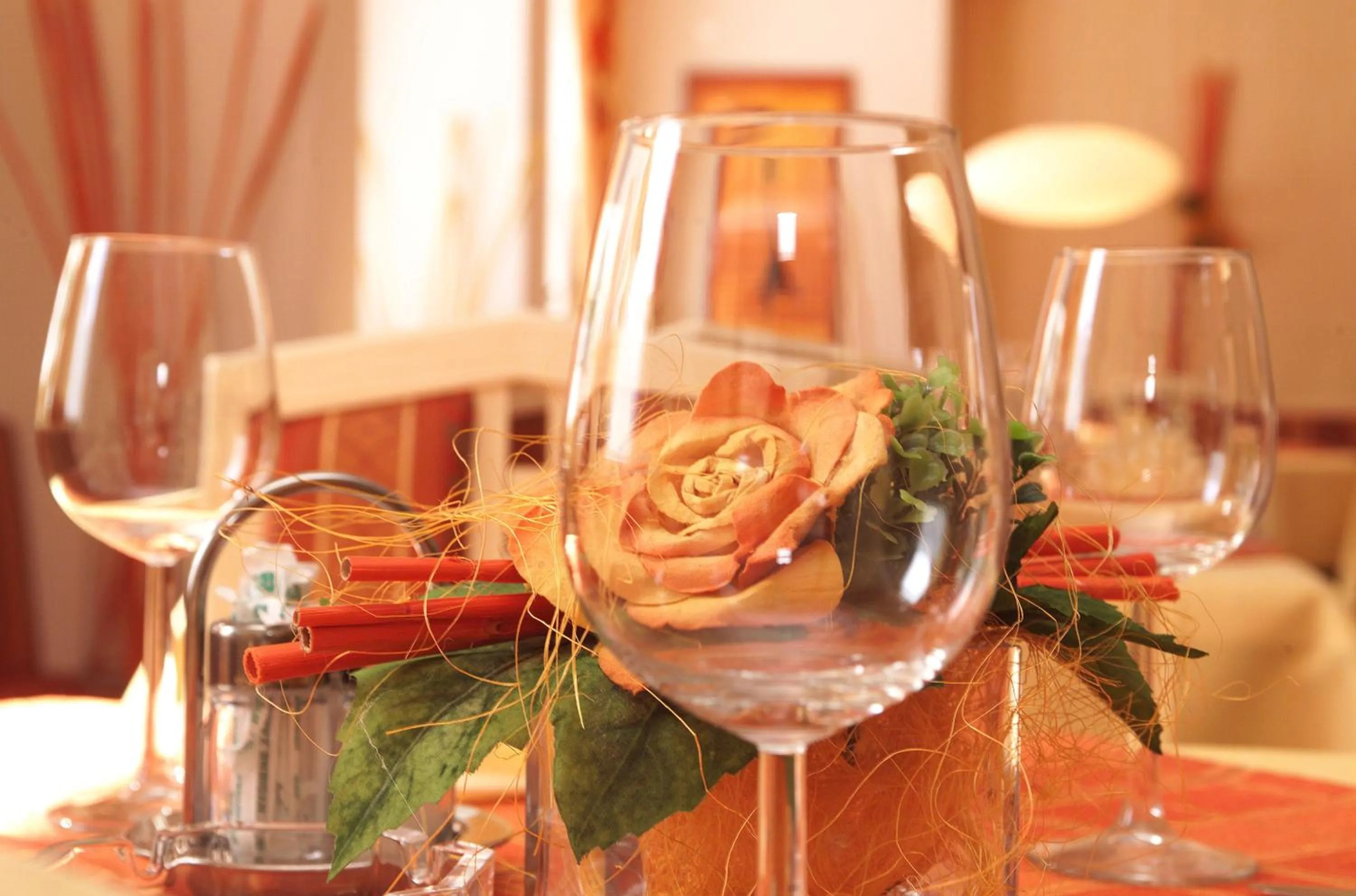 Restaurant/places to eat in Hotel Wiese