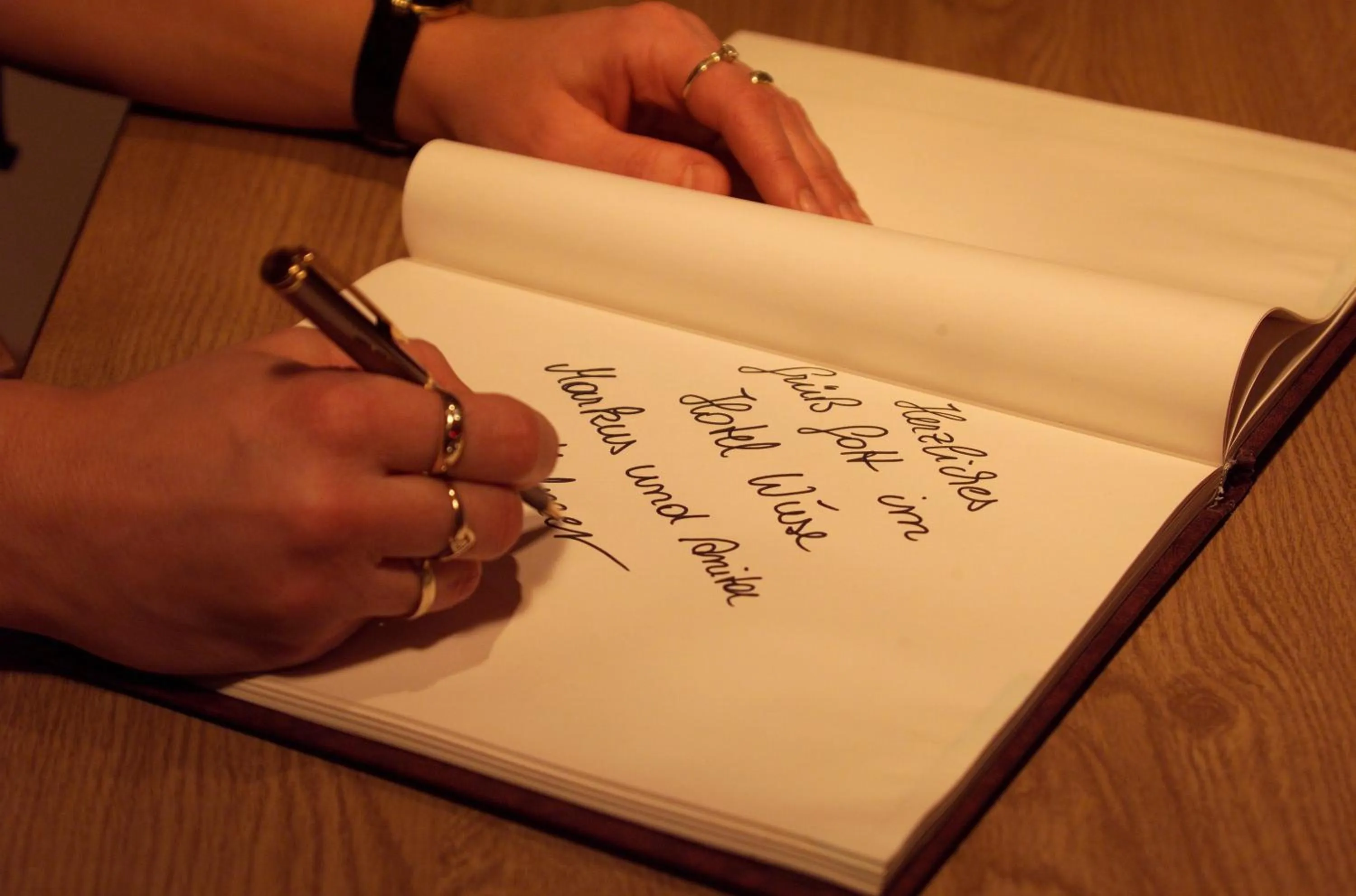 Lobby or reception in Hotel Wiese