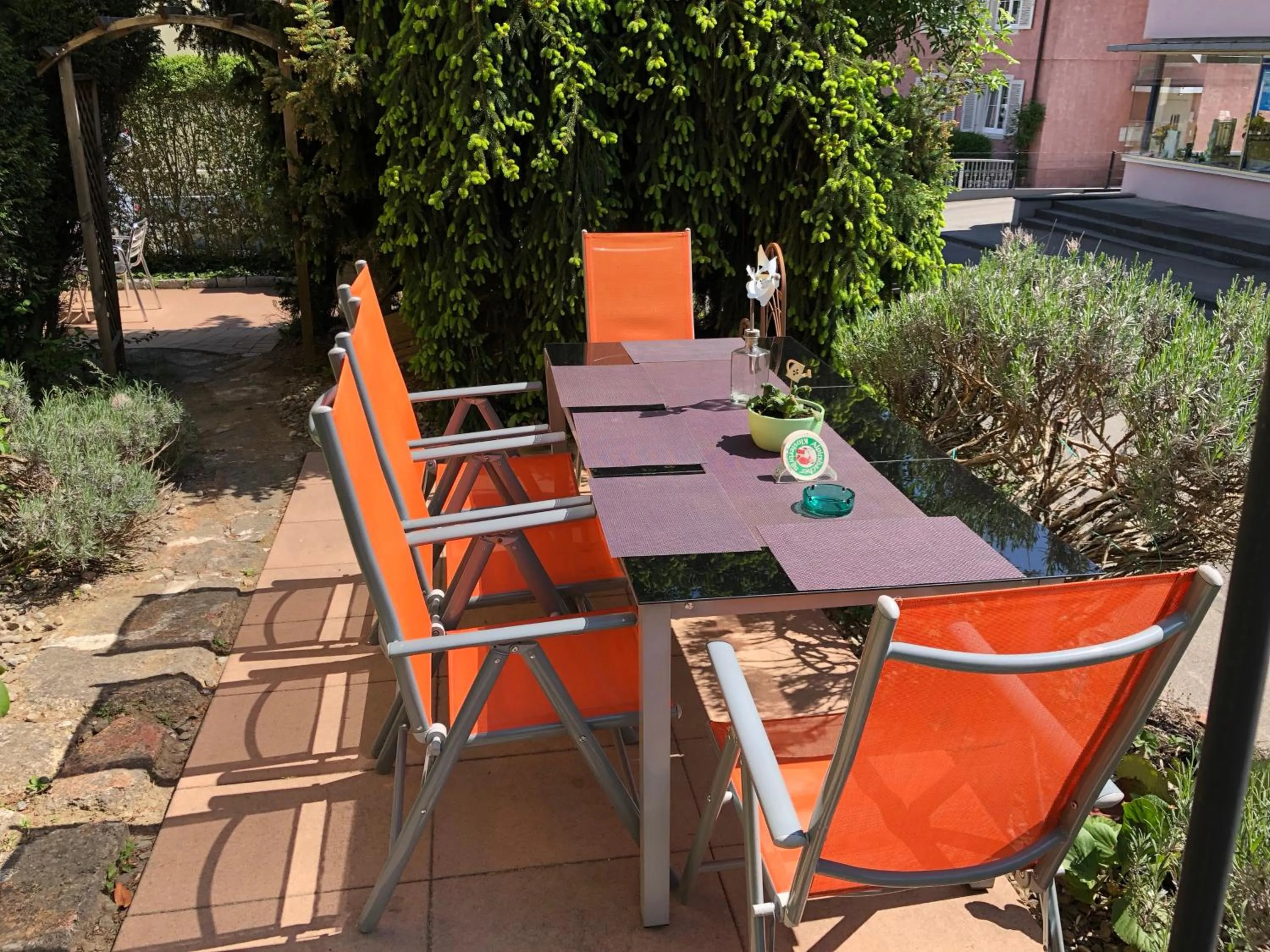 Balcony/Terrace in Hotel-Heilsberg