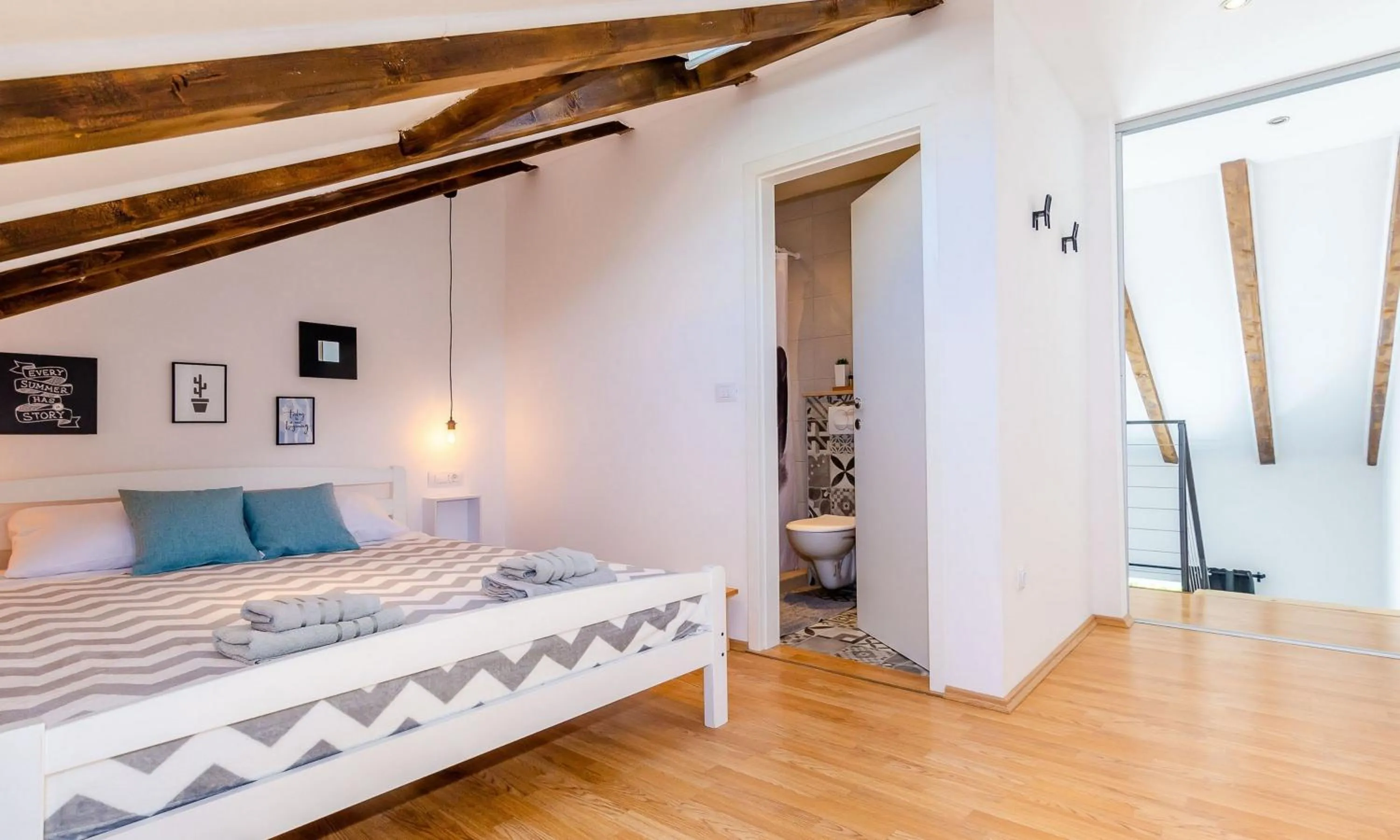 Bedroom, Bed in Villa Majkovica