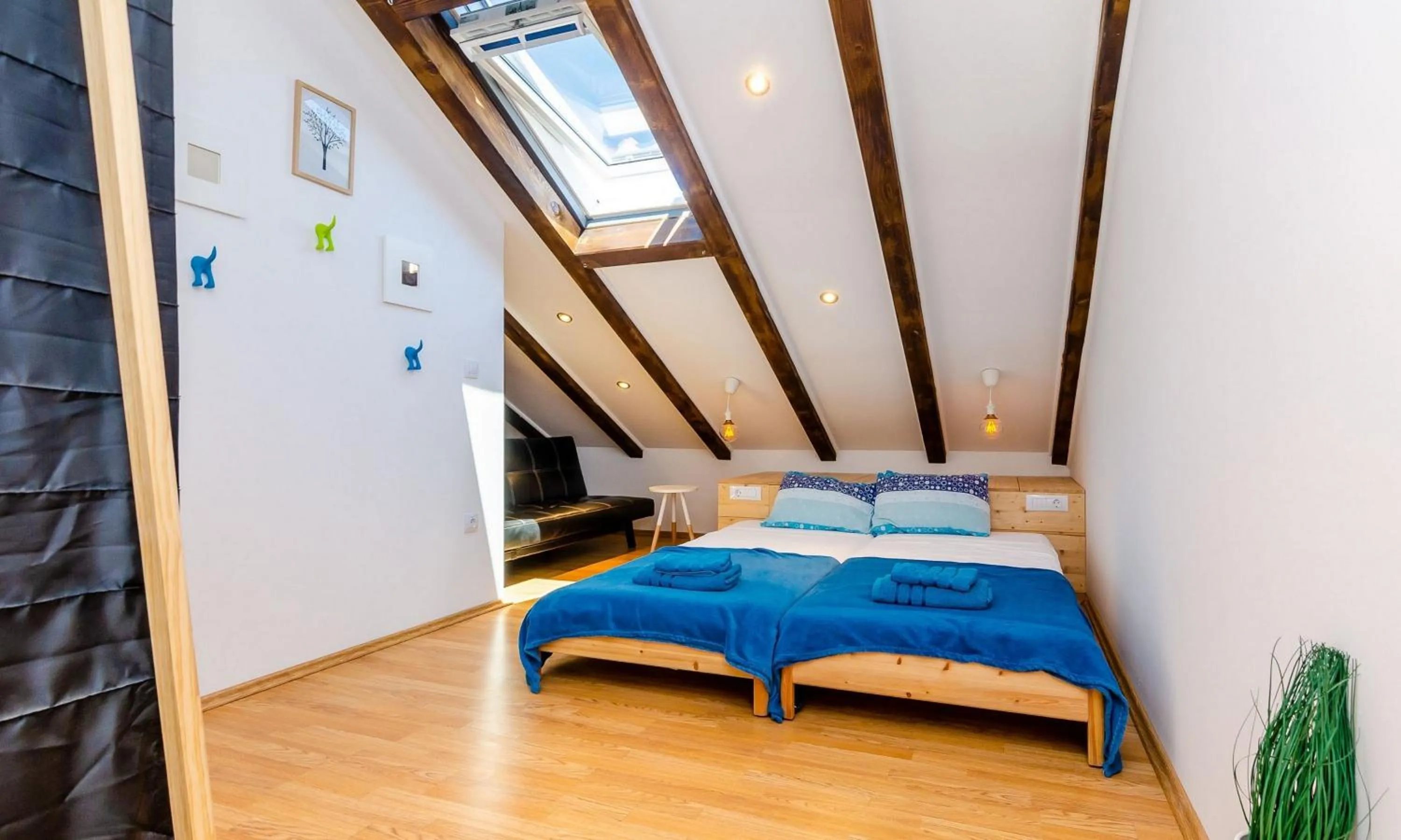 Bedroom, Bed in Villa Majkovica