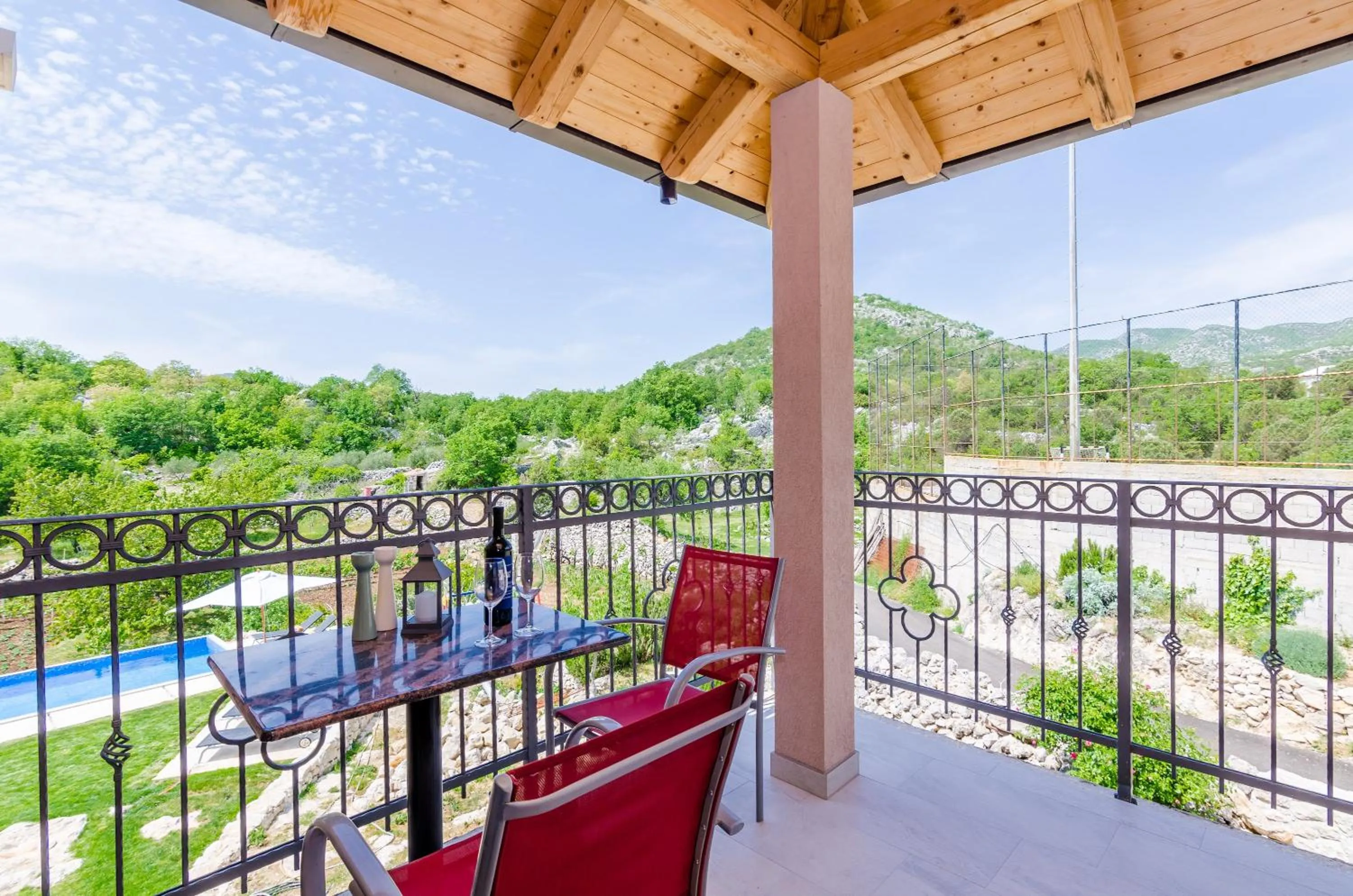 Balcony/Terrace in Villa Majkovica