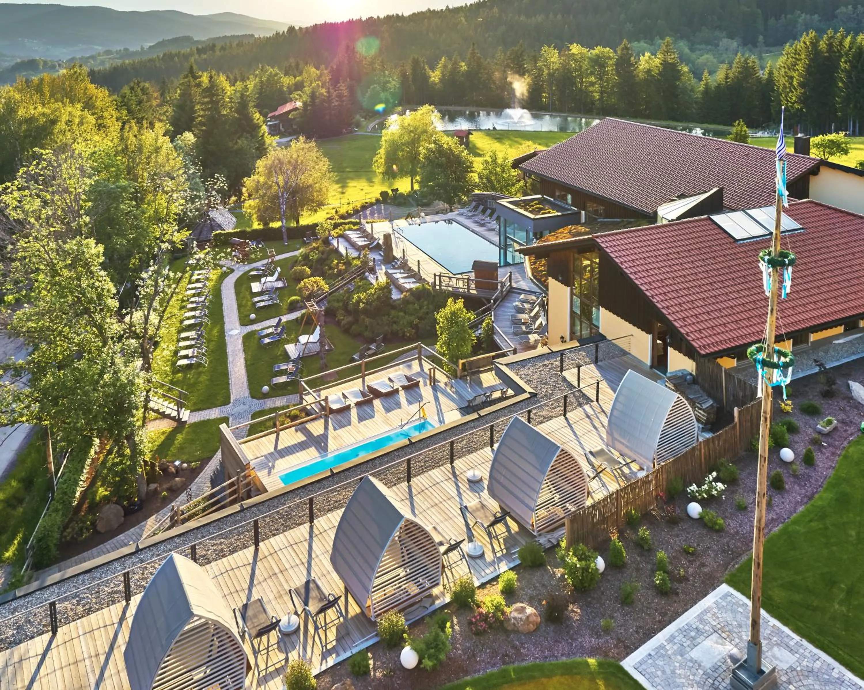 Property building in Wellnesshotel Riedlberg