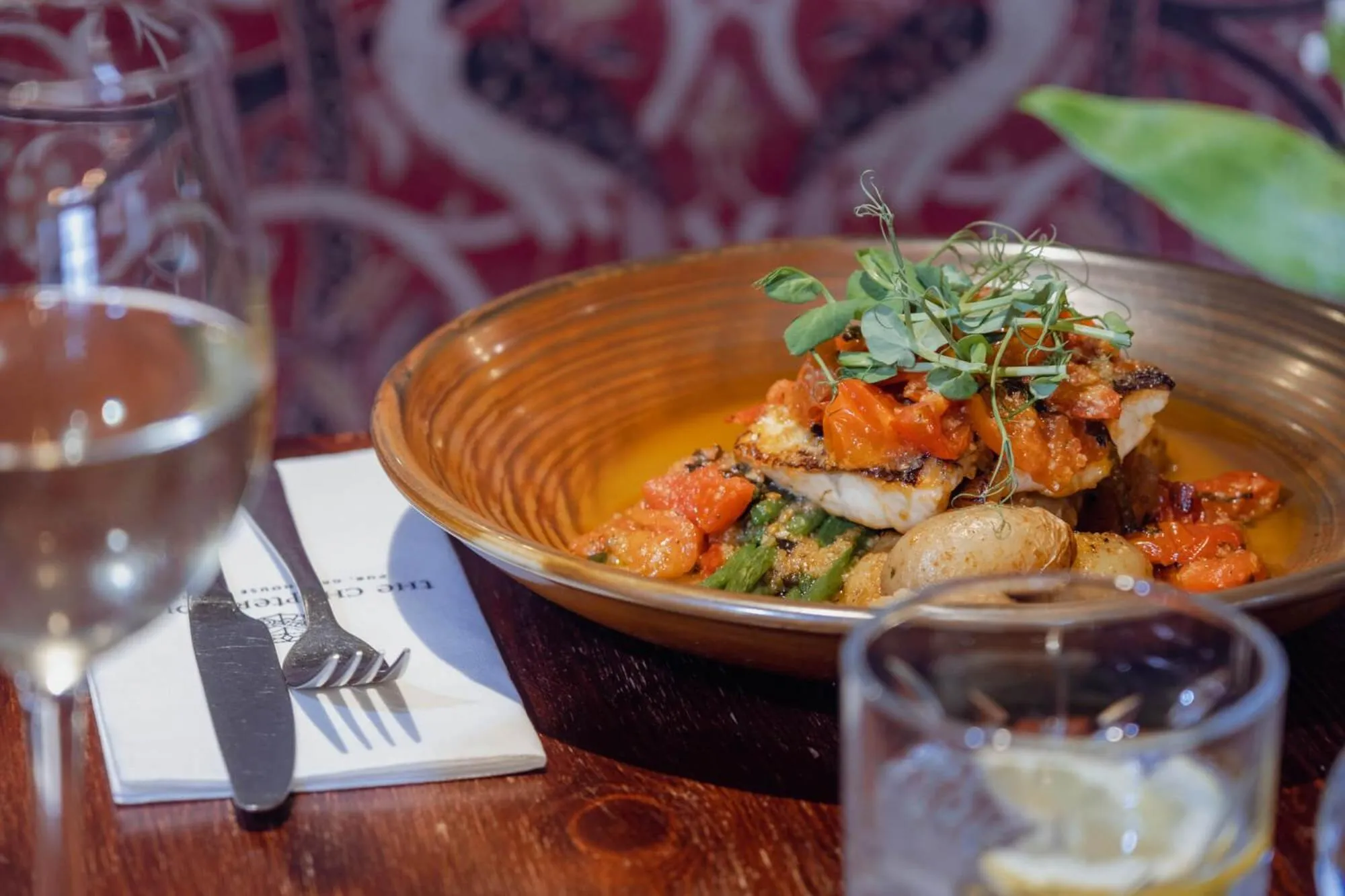 Food and drinks in Chapter House