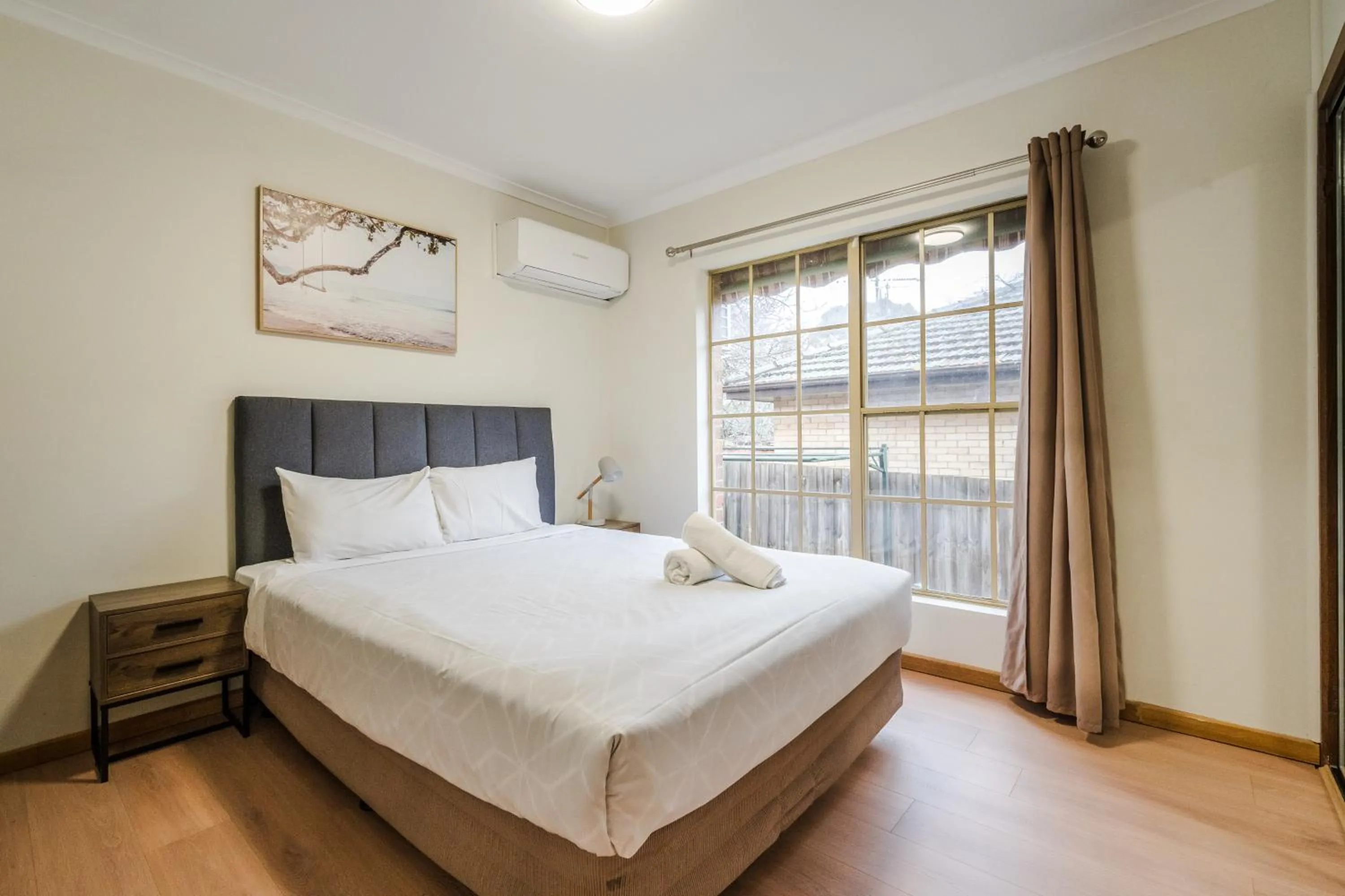 Bed in Yarra Valley Motel