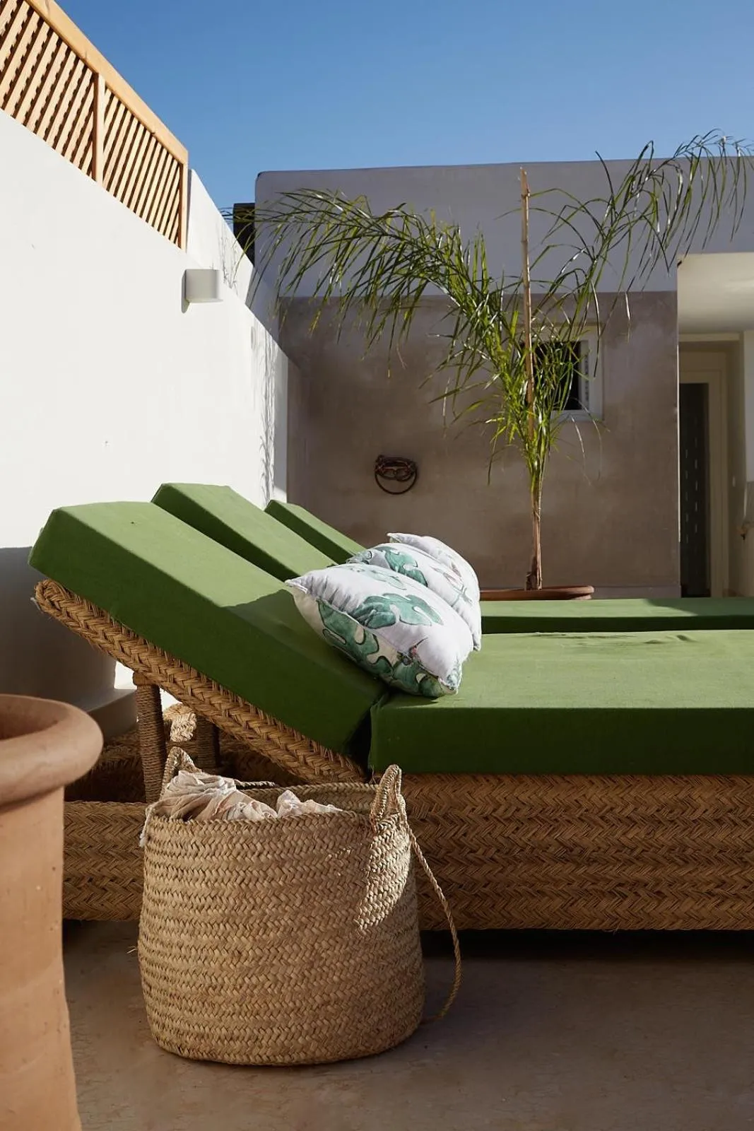 sunbed in Numa Marrakech