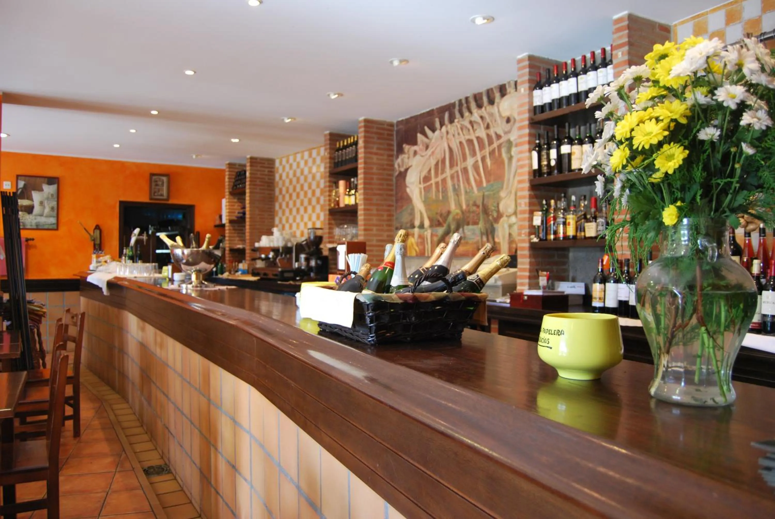 Alcoholic drinks in Hotel Entreviñes