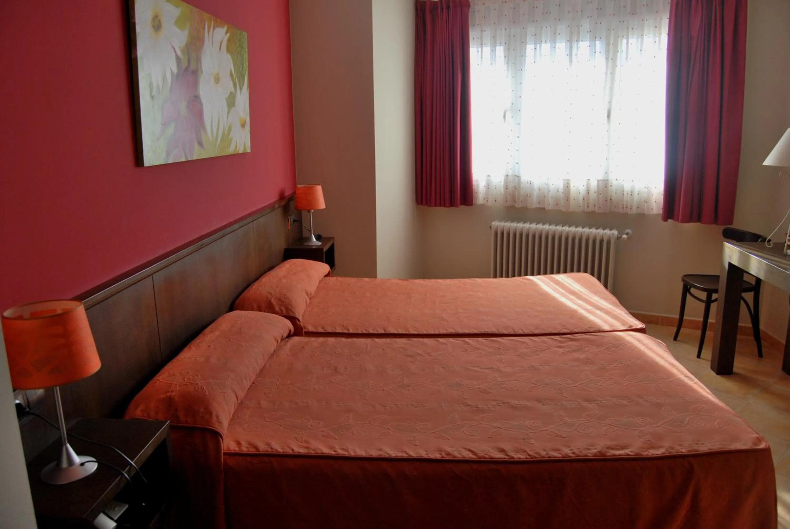 Bed in Hotel Entreviñes