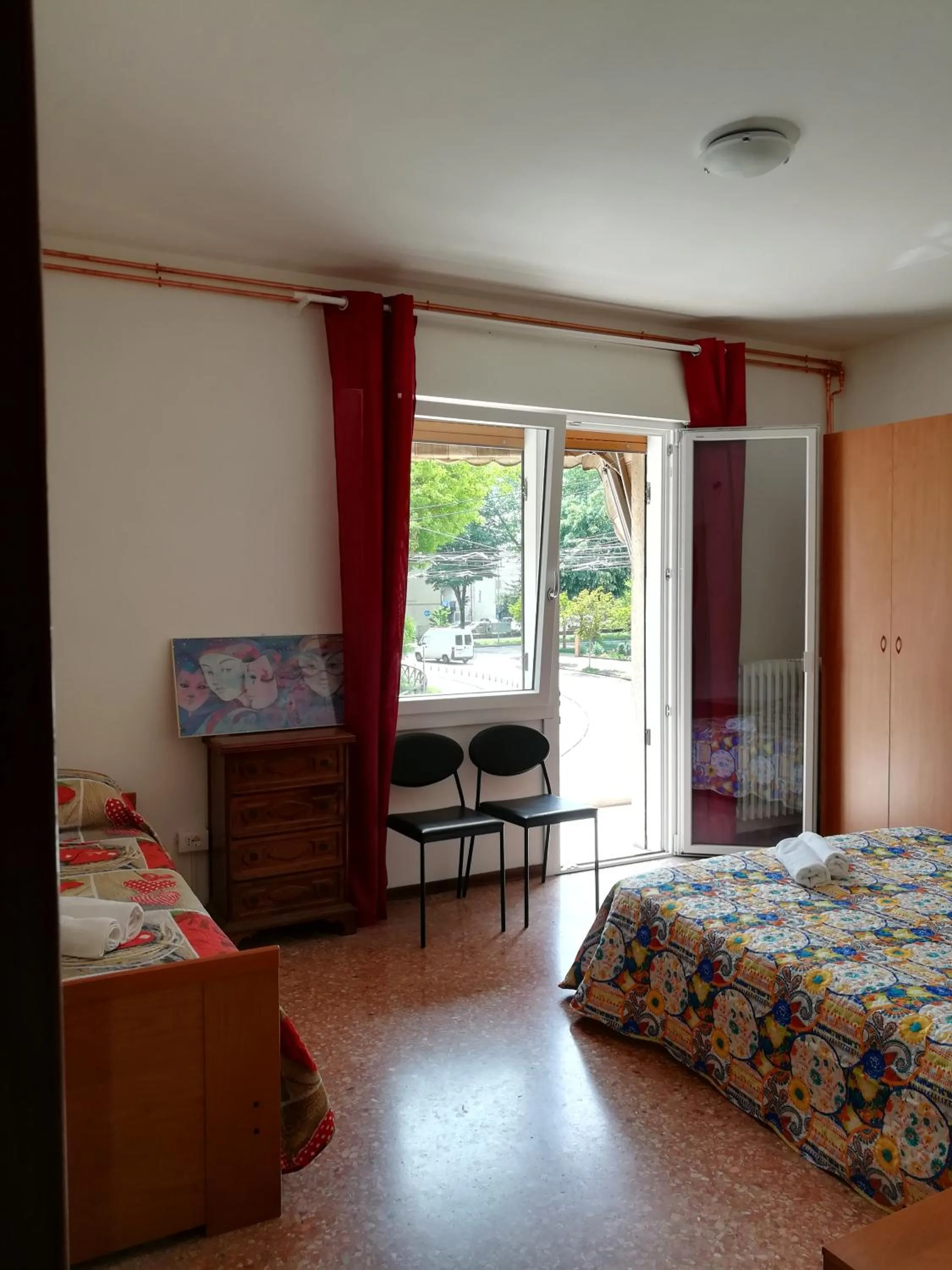 City view, Bed in Ca' Concordia Venice