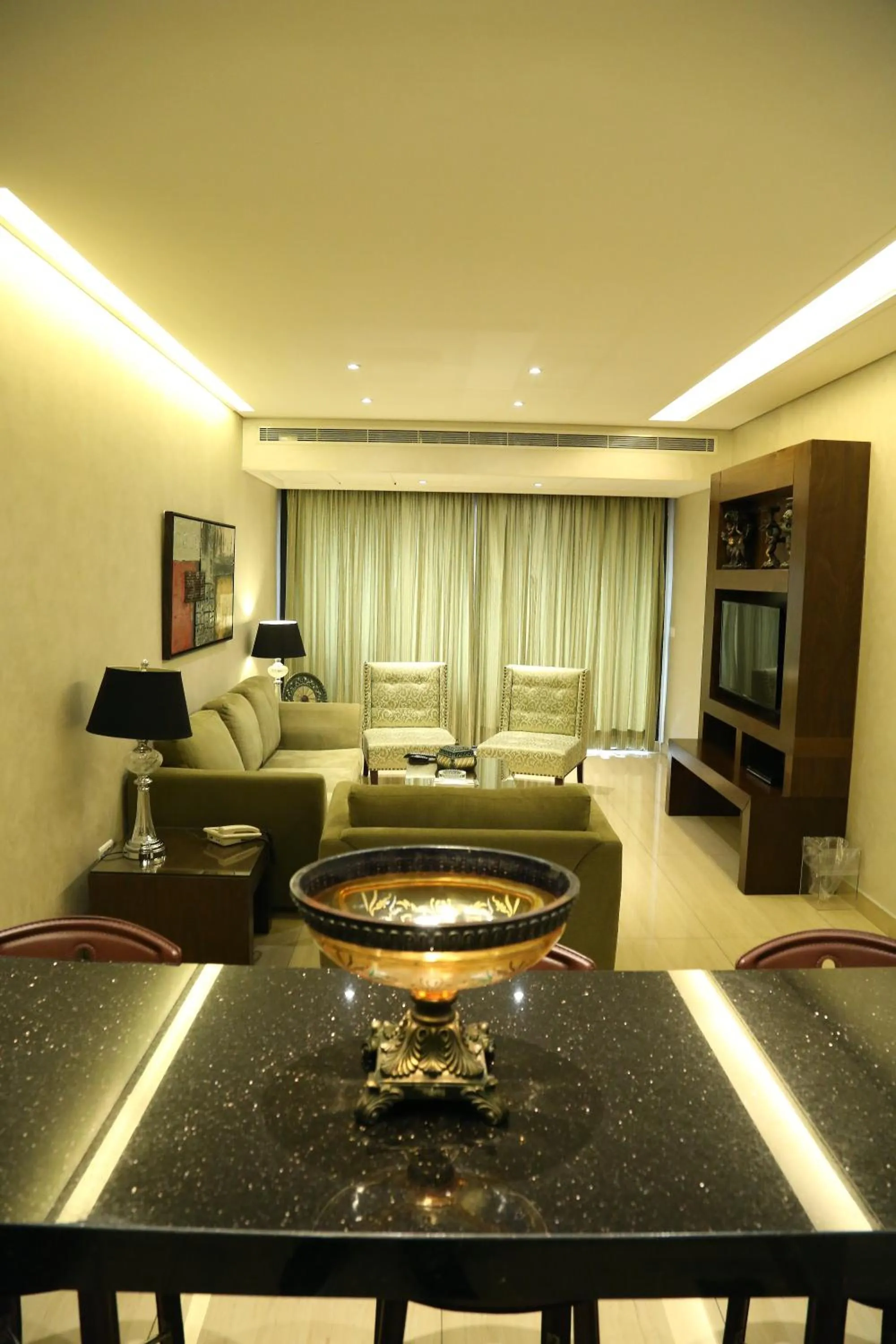 Living room in Verdun Suites Hotel