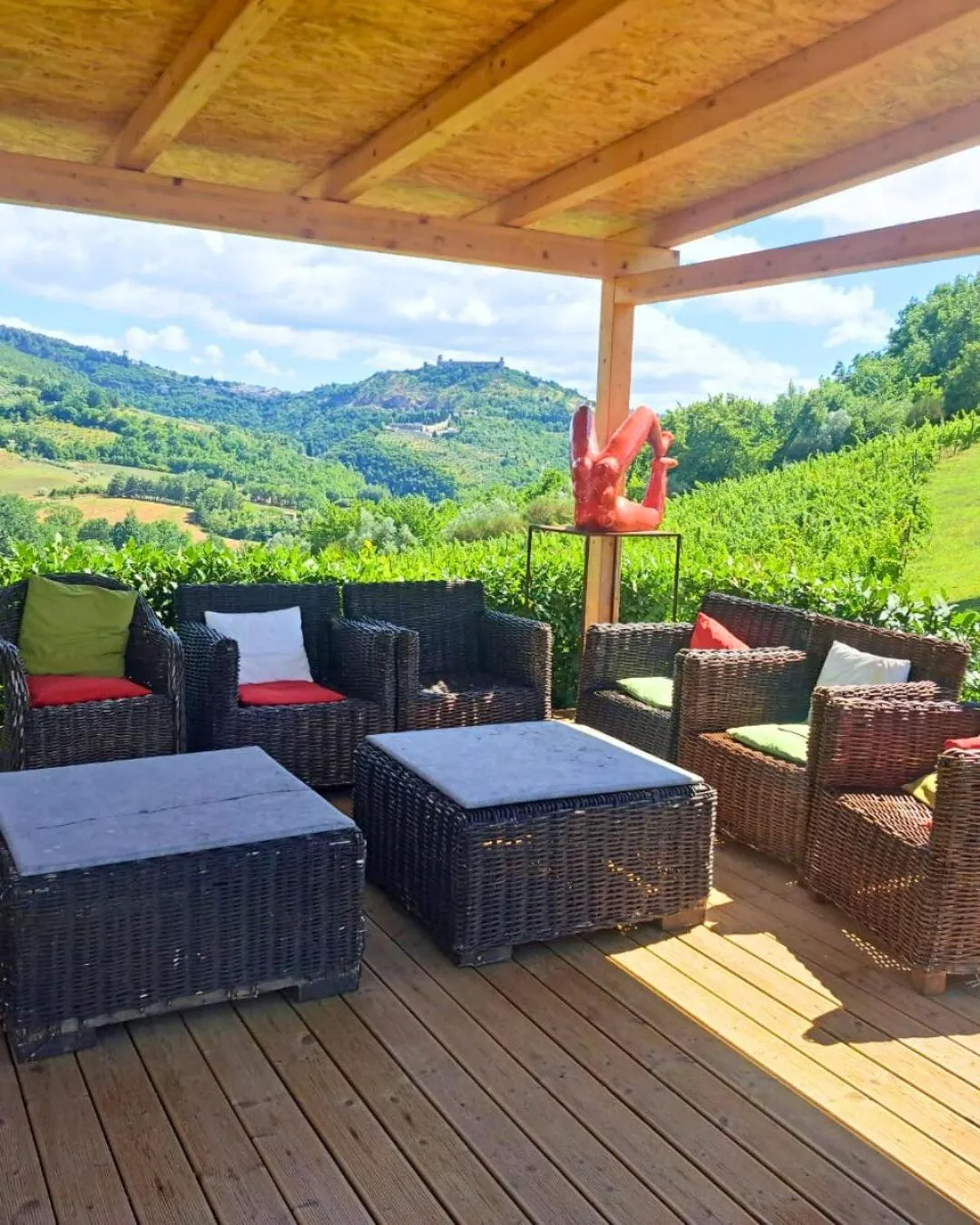 Garden in Re Artù Assisi Country Lifestyle