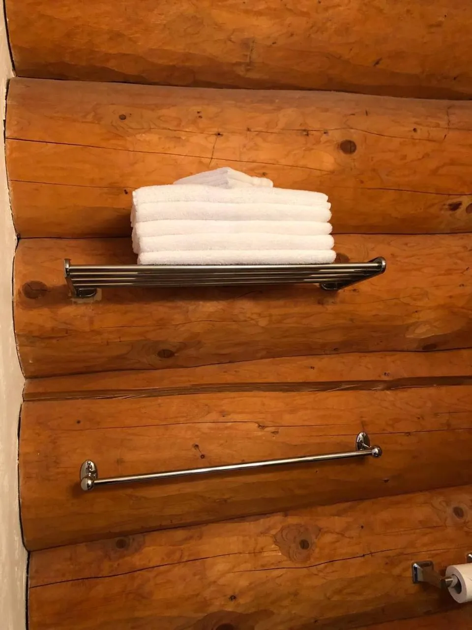 Toilet in Cariboo Log Guest House