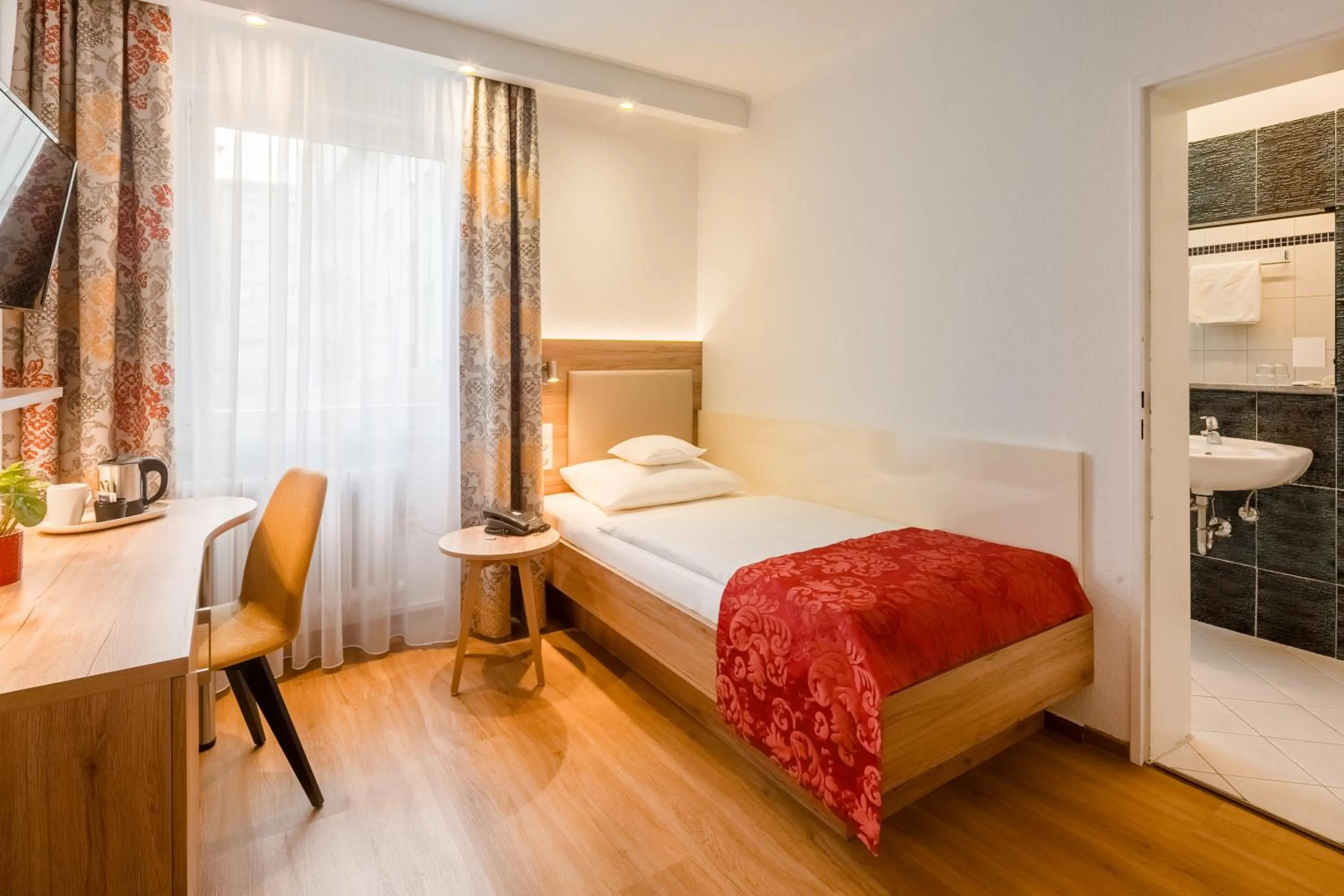 Bed in Hotel Erbprinzenhof