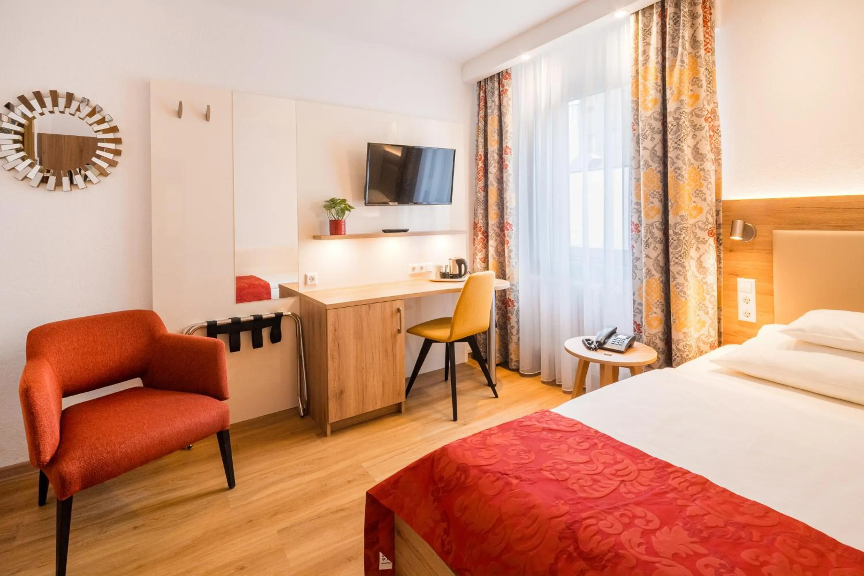 Bed in Hotel Erbprinzenhof