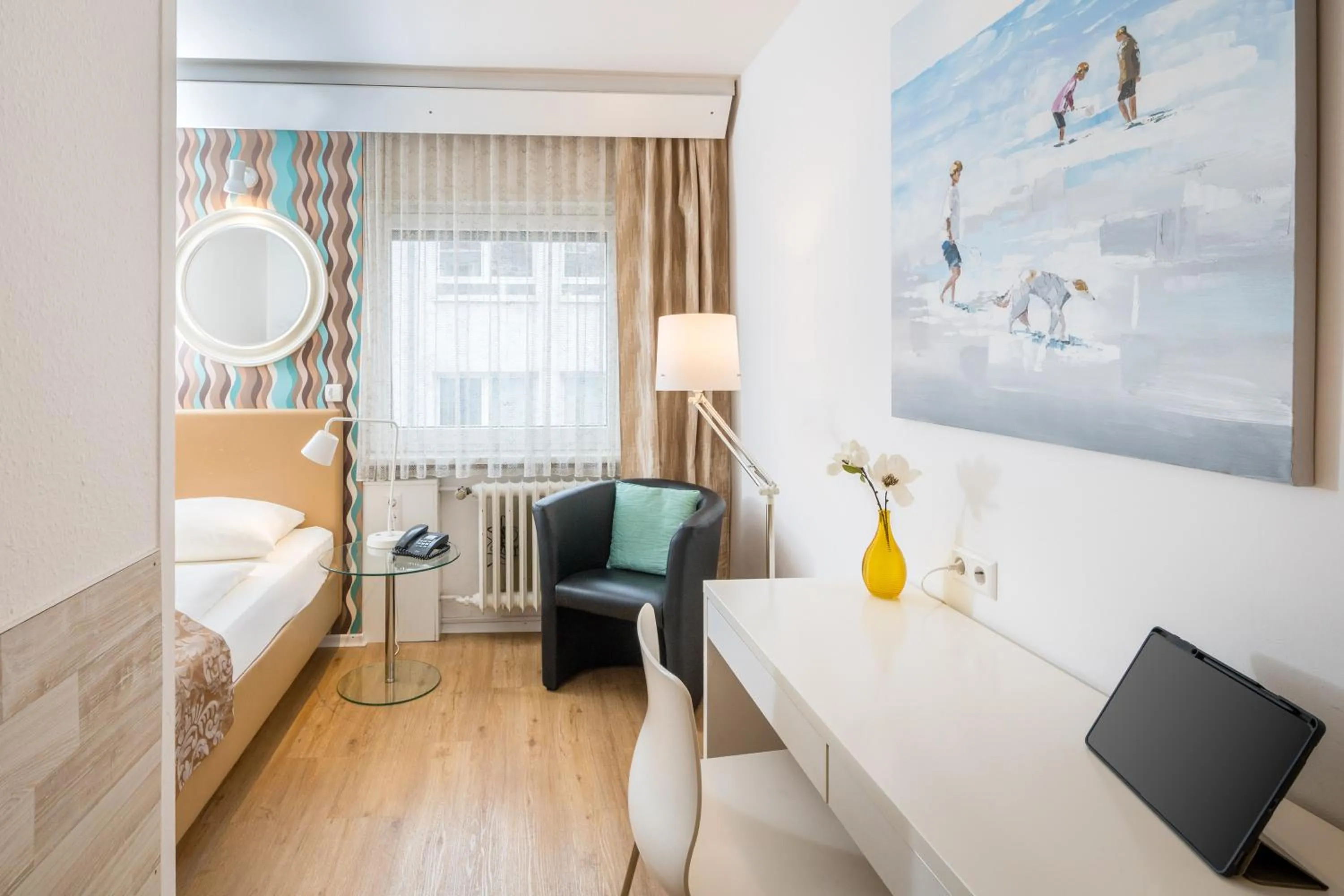 Bed in Hotel Erbprinzenhof