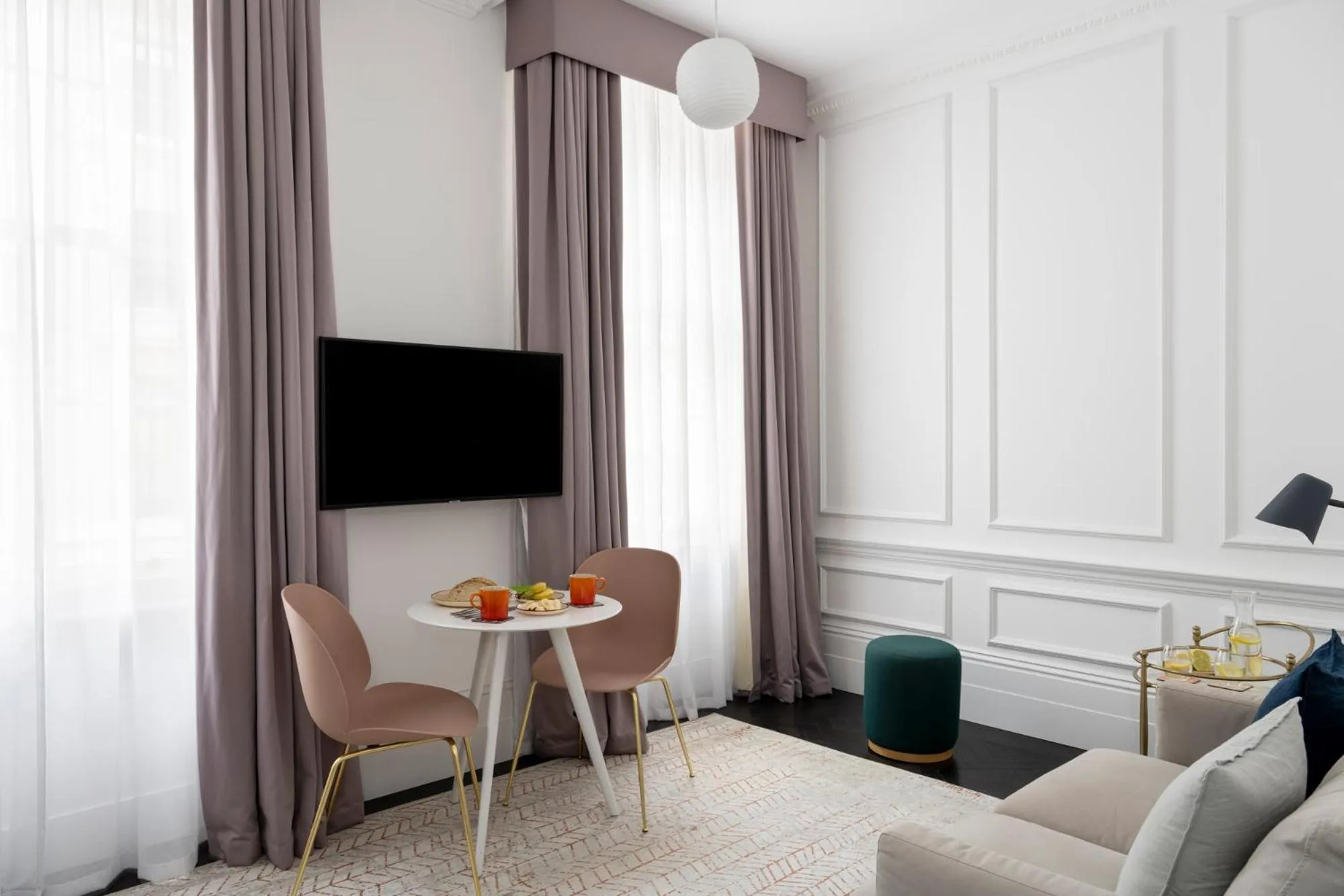 Living room in The Moorgate by COVE