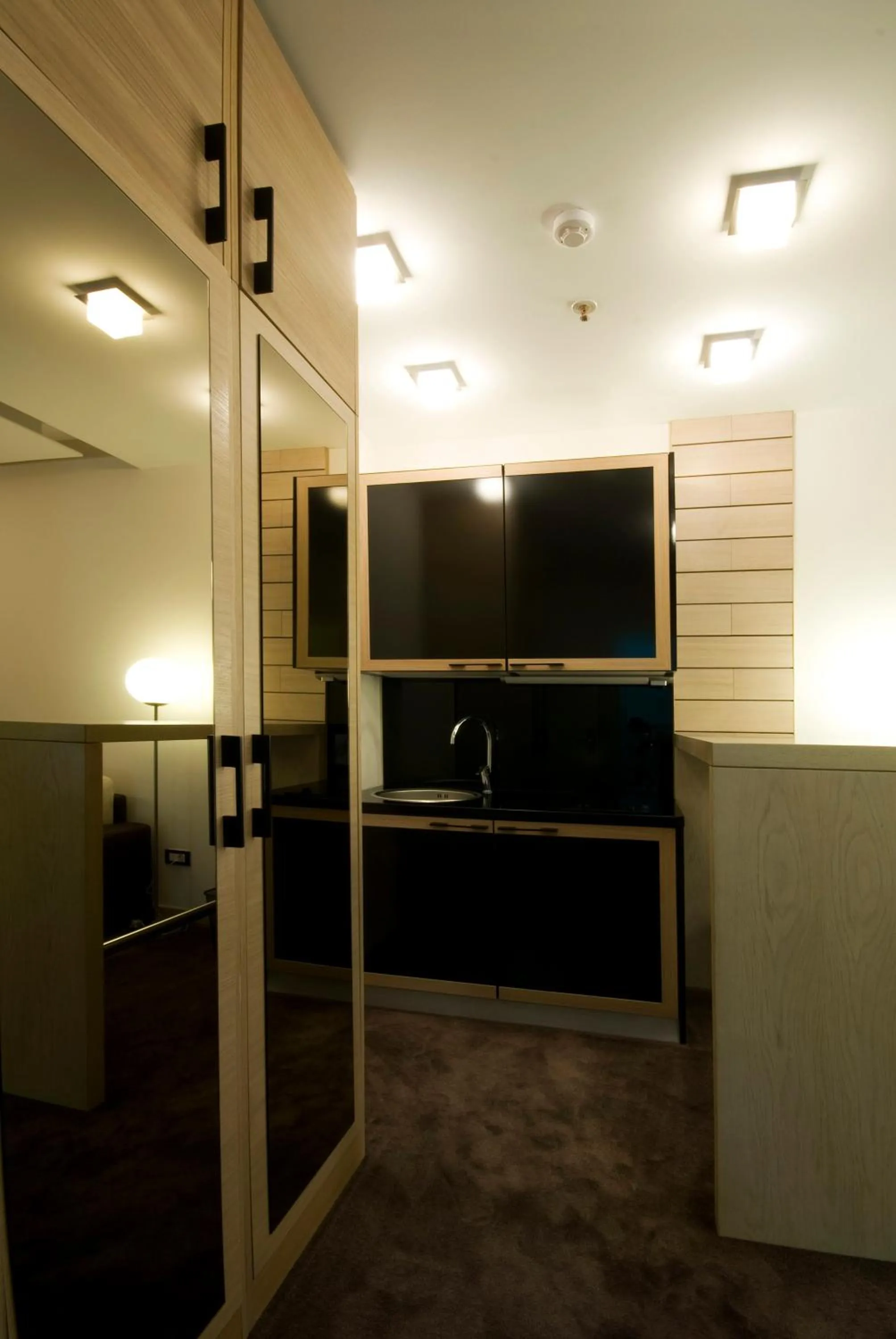 Kitchen or kitchenette in Hotel Soa