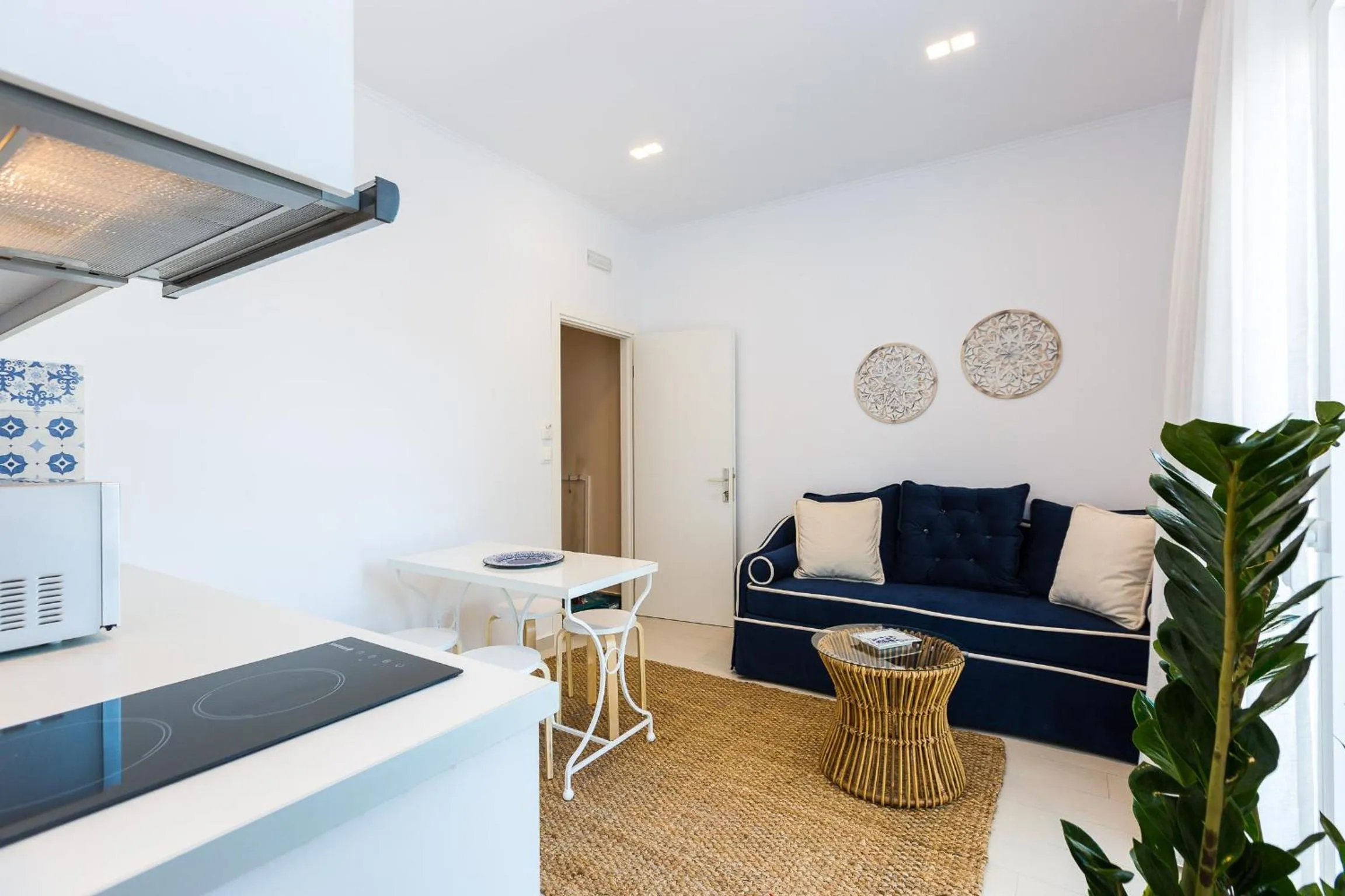 Kitchen or kitchenette in Georgioupolis Plaza Suites