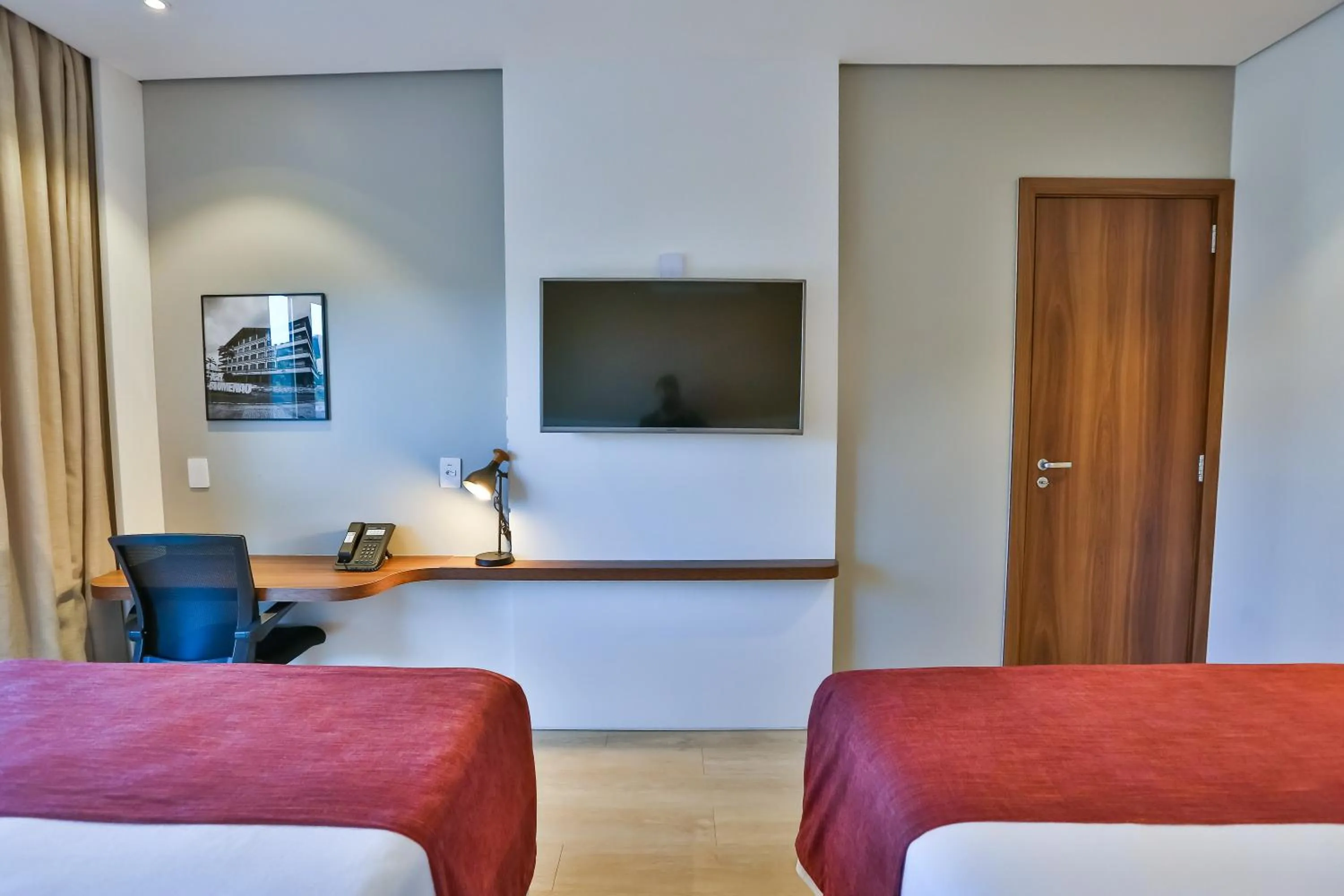 Bed in Quality Hotel Blumenau