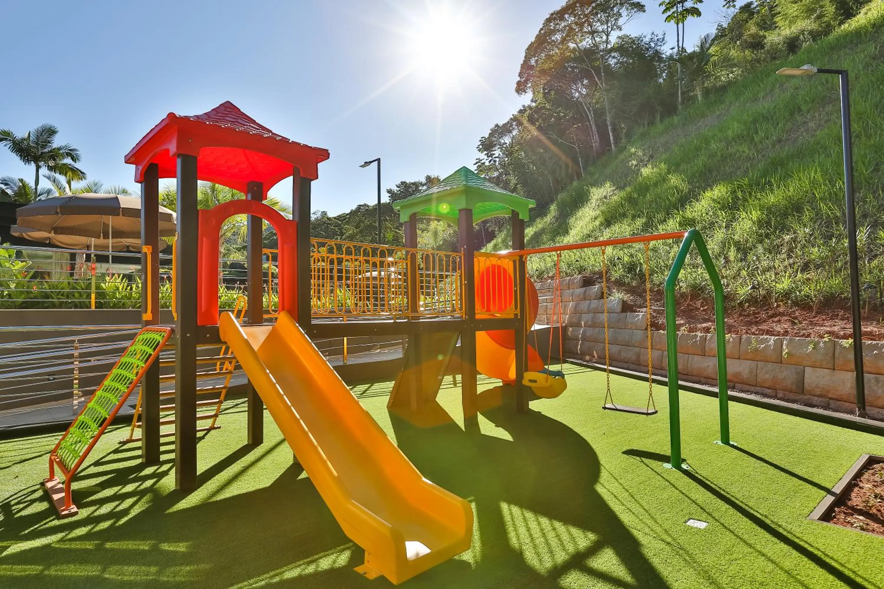 Children play ground in Quality Hotel Blumenau