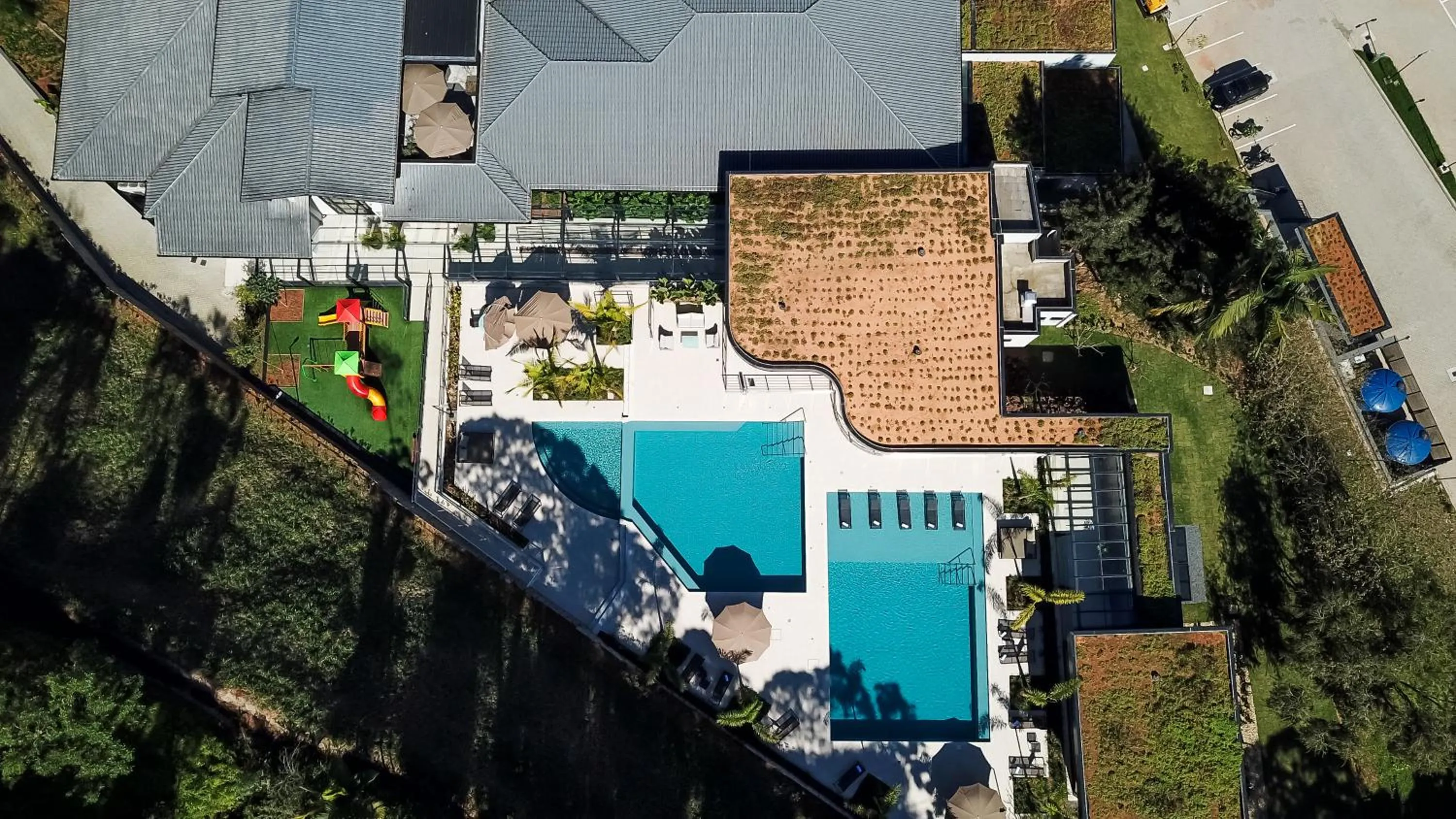 Bird's eye view in Quality Hotel Blumenau