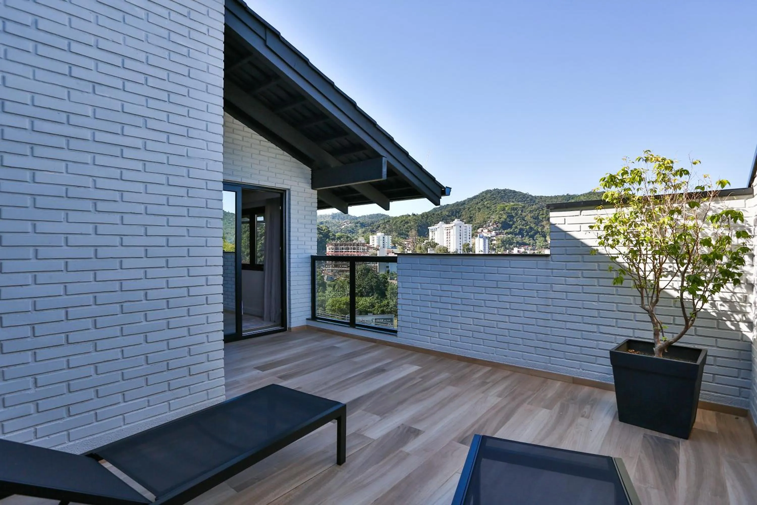 Balcony/Terrace in Quality Hotel Blumenau