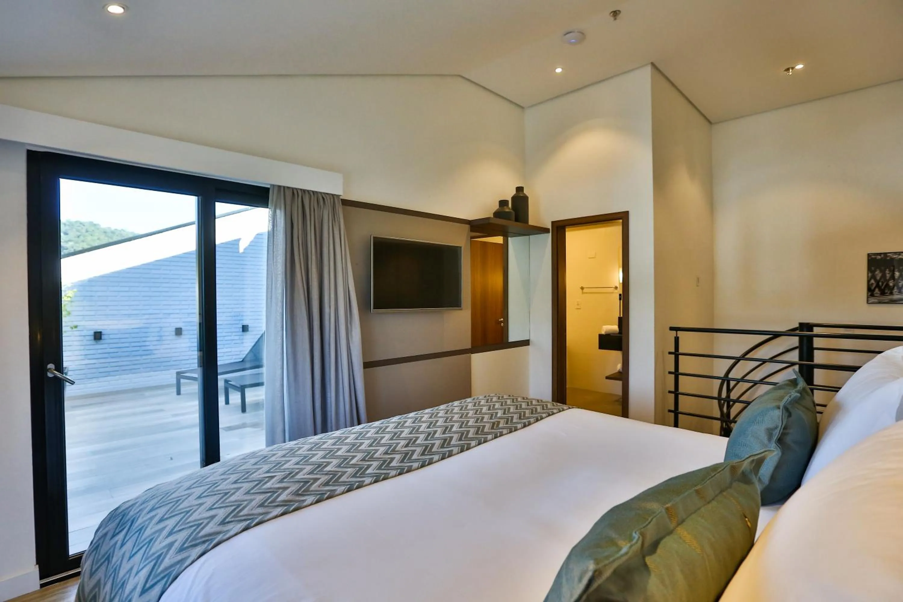 Bed in Quality Hotel Blumenau