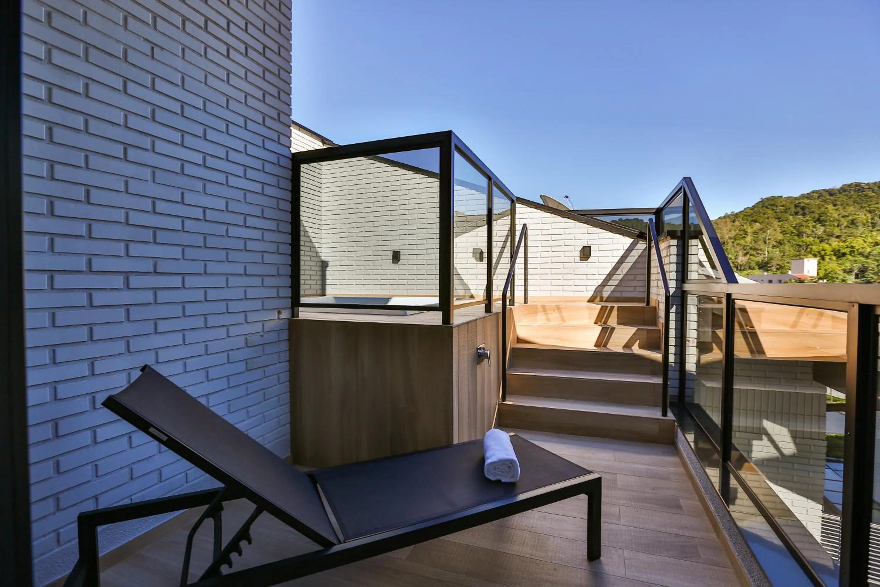 Balcony/Terrace in Quality Hotel Blumenau