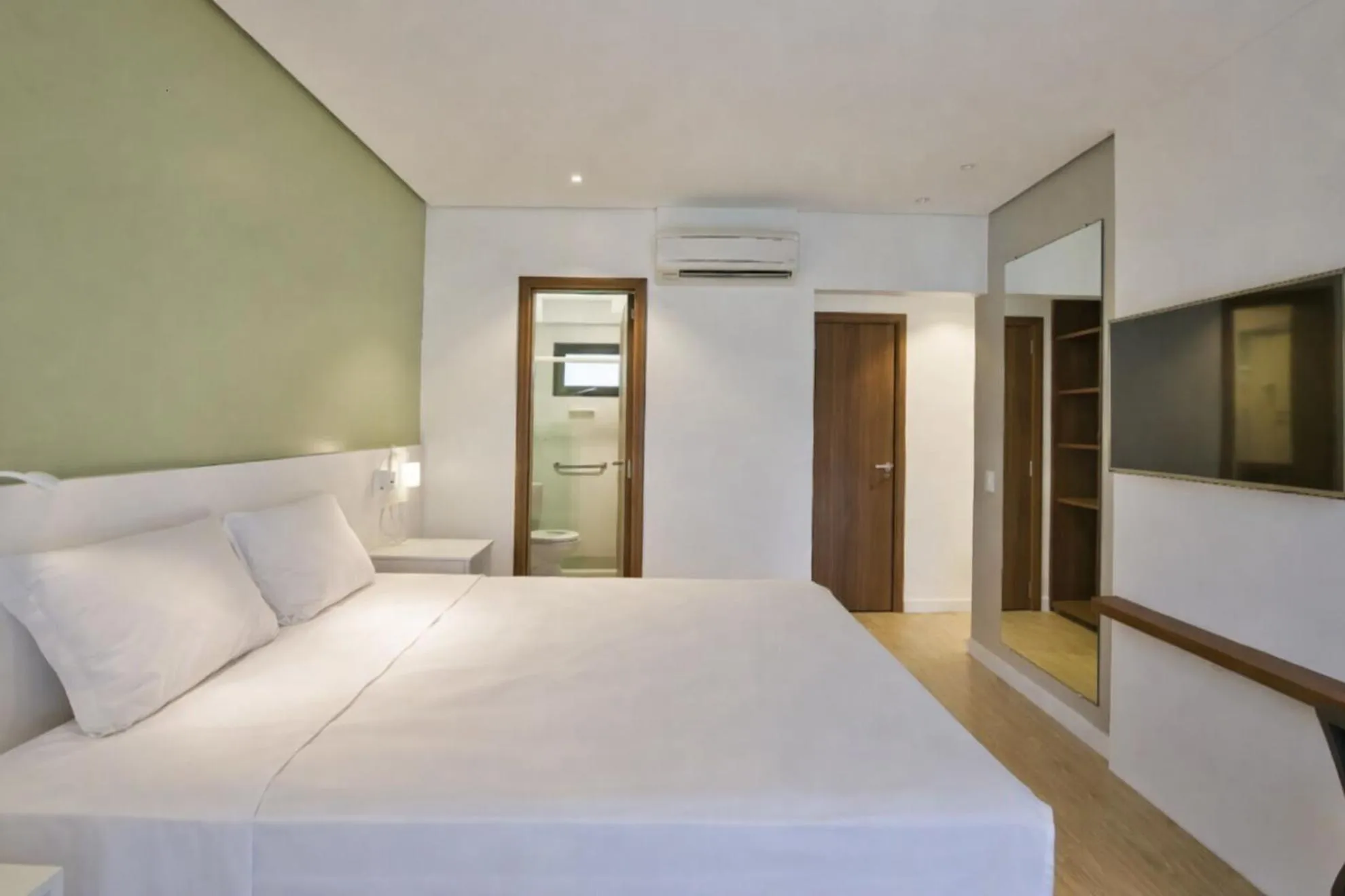 Bed in Quality Hotel Blumenau