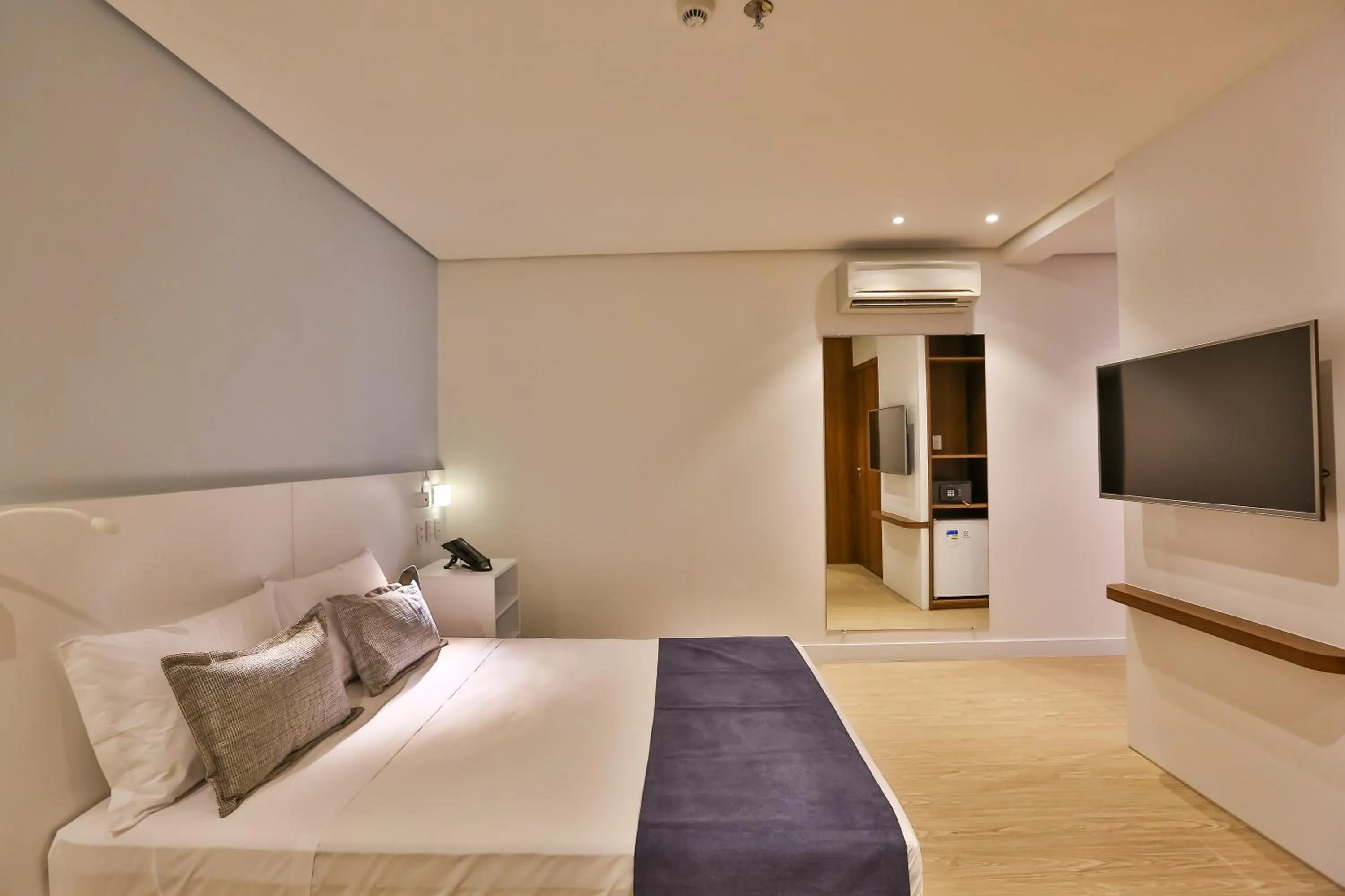 Bed in Quality Hotel Blumenau