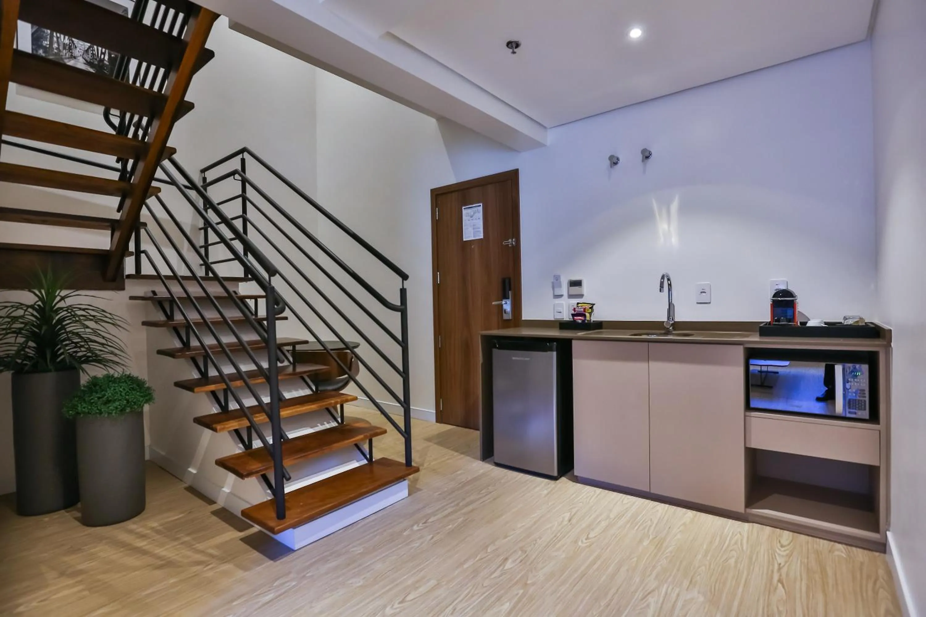 Living room in Quality Hotel Blumenau