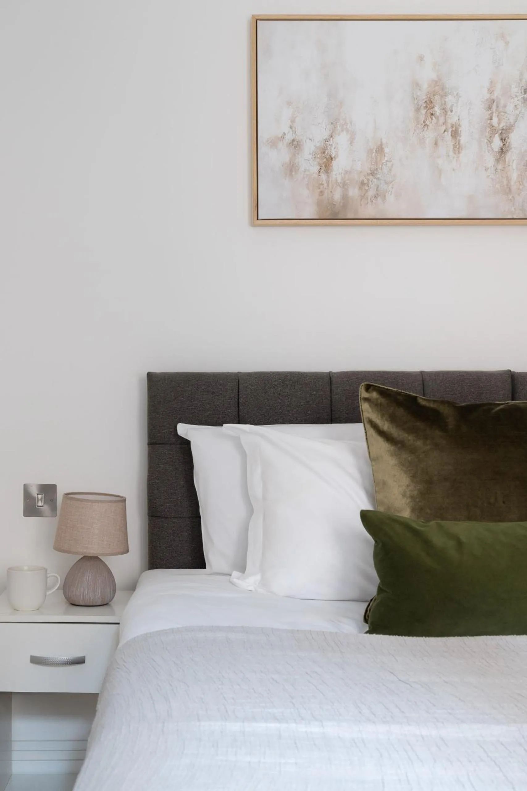 Bed in Oxford Circus Apartments by Calton Living