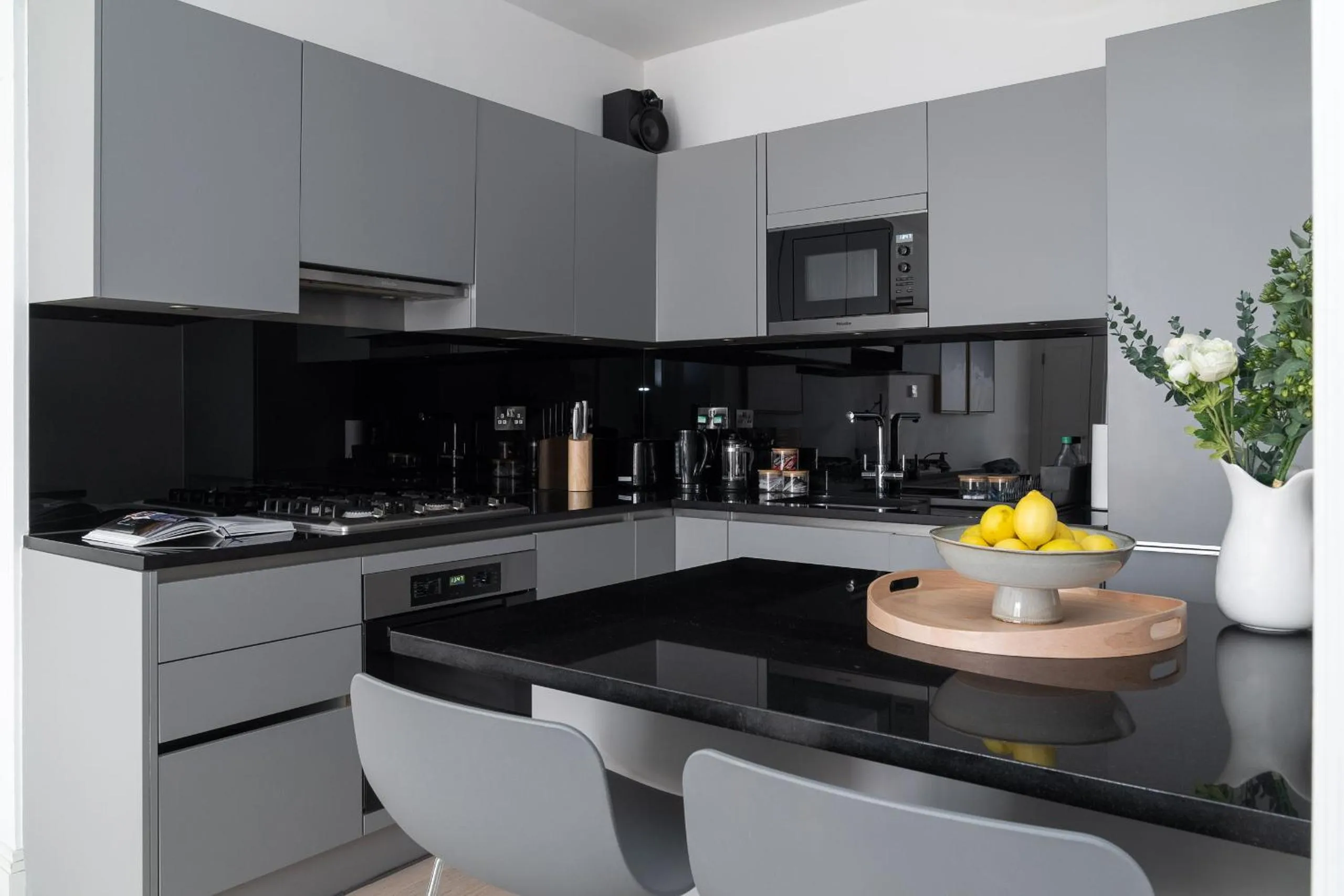 Kitchen or kitchenette in Oxford Circus Apartments by Calton Living