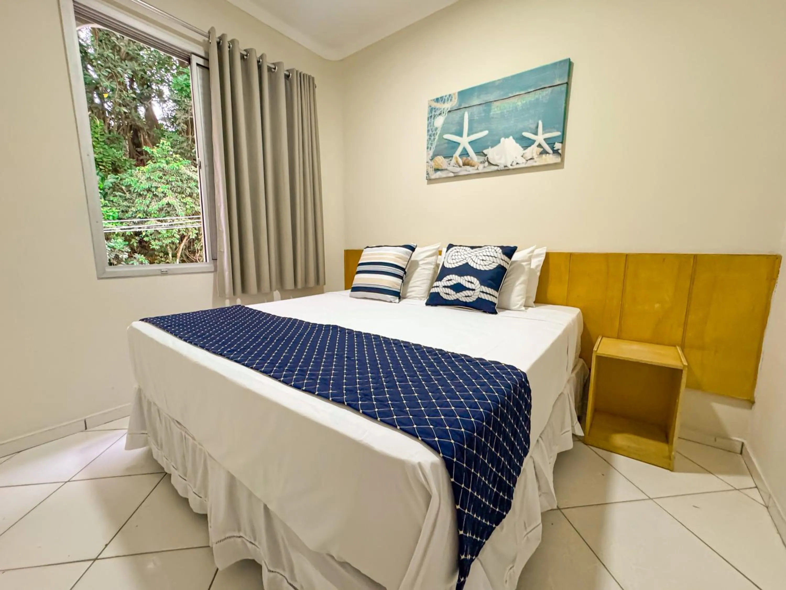 Bedroom, Bed in Hotel Nacional Inn Guarujá