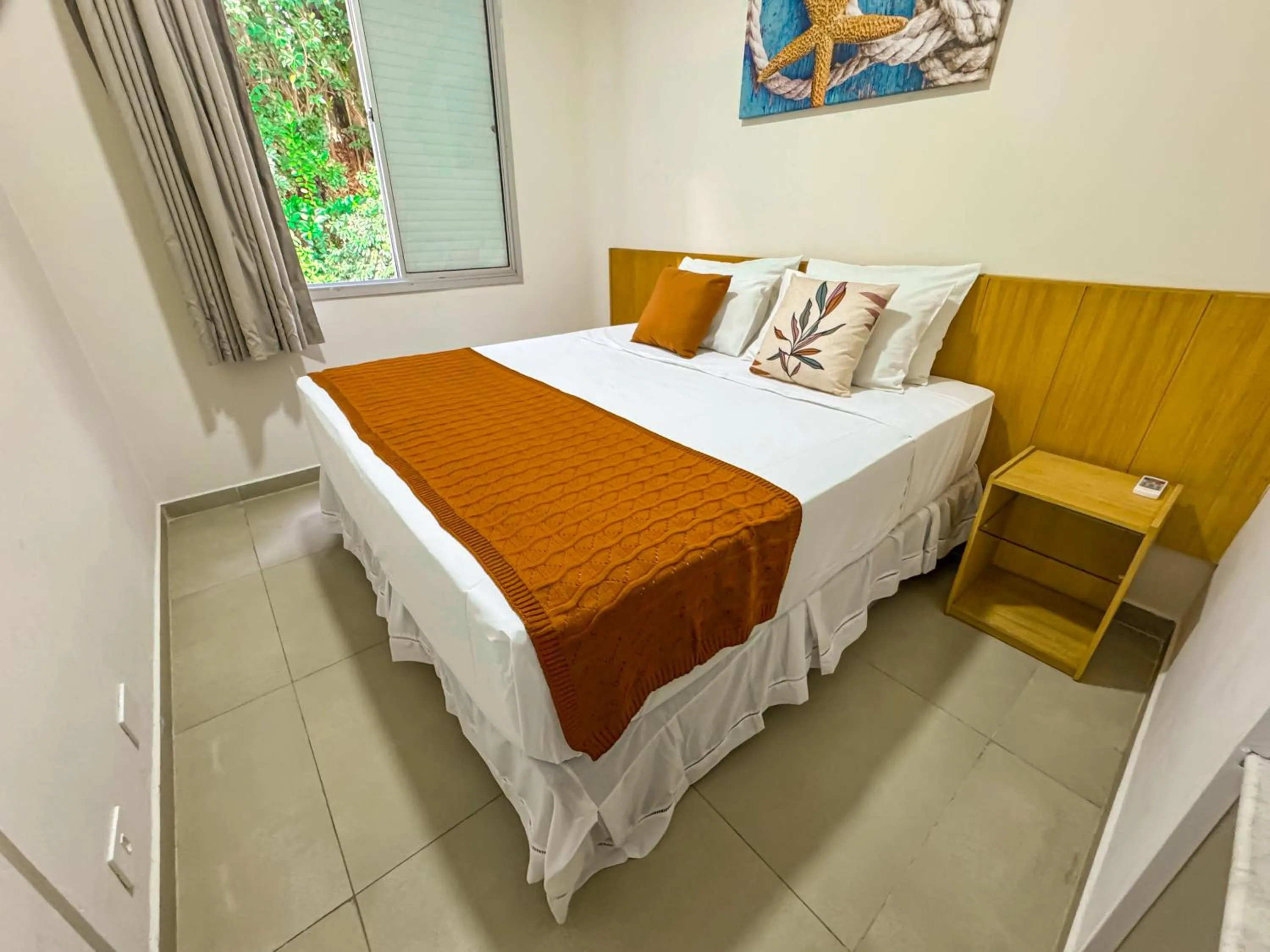 Bedroom, Bed in Hotel Nacional Inn Guarujá