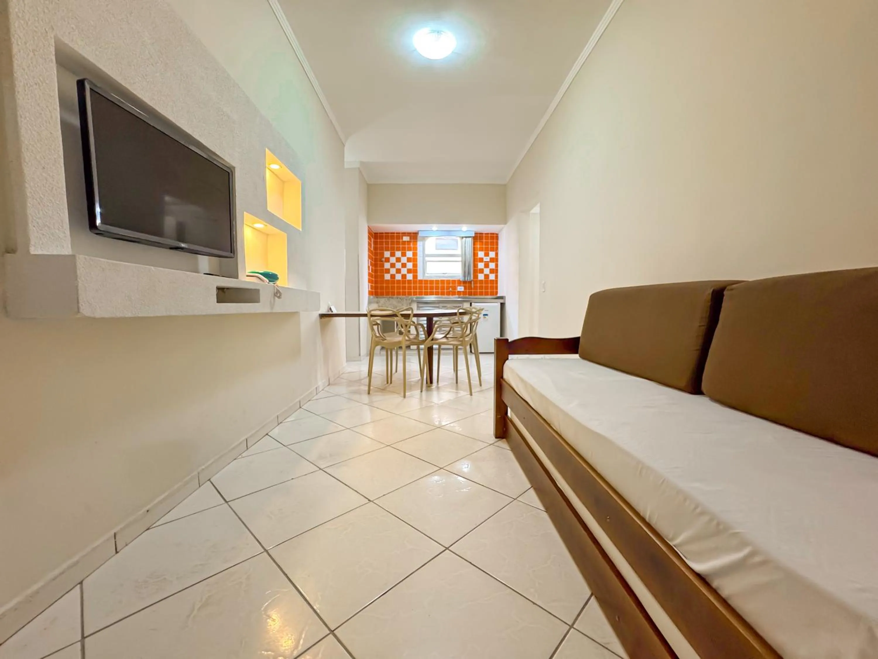 Seating area, Bed in Hotel Nacional Inn Guarujá