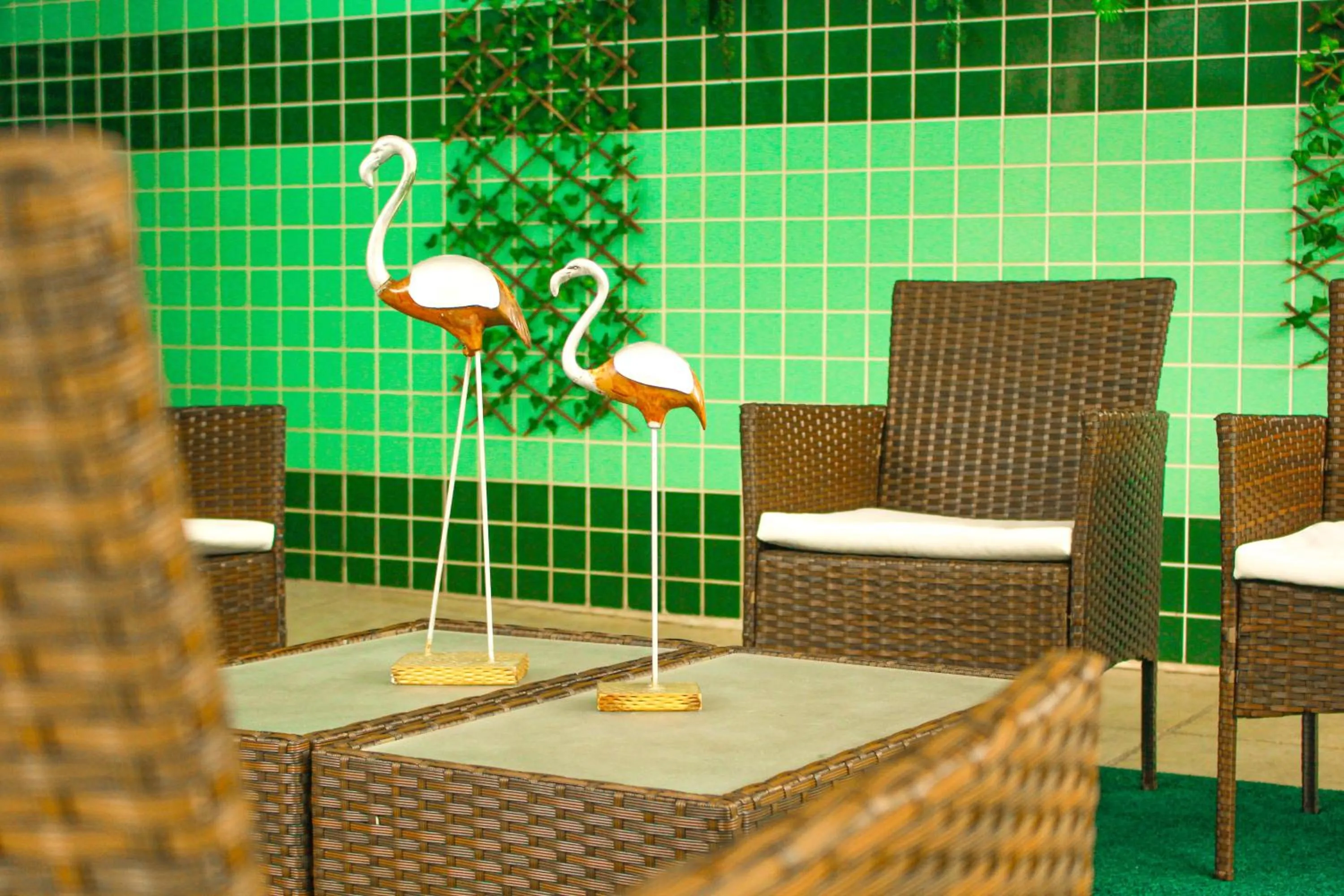 Seating area in Hotel Nacional Inn Guarujá