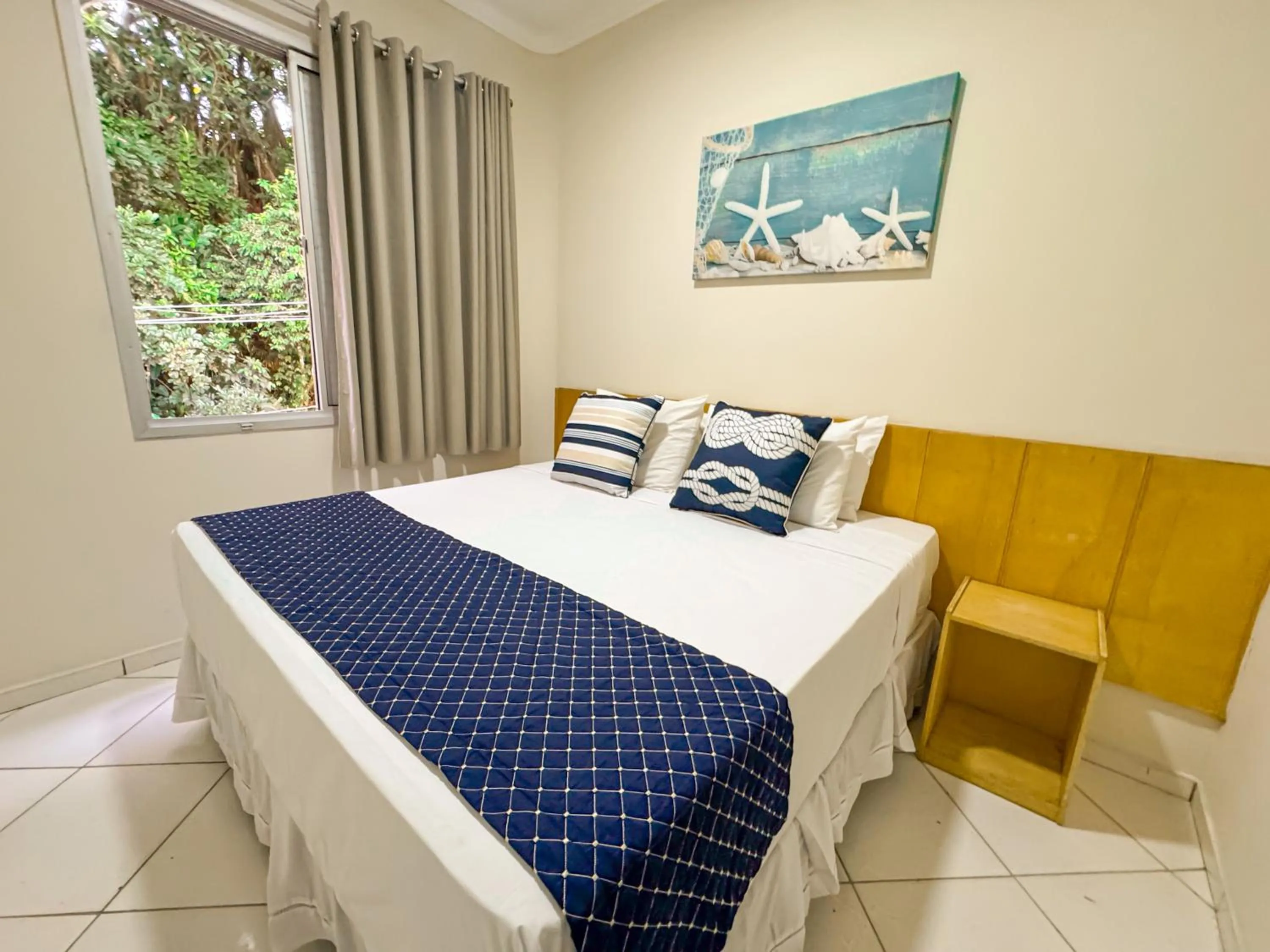 Bedroom, Bed in Hotel Nacional Inn Guarujá
