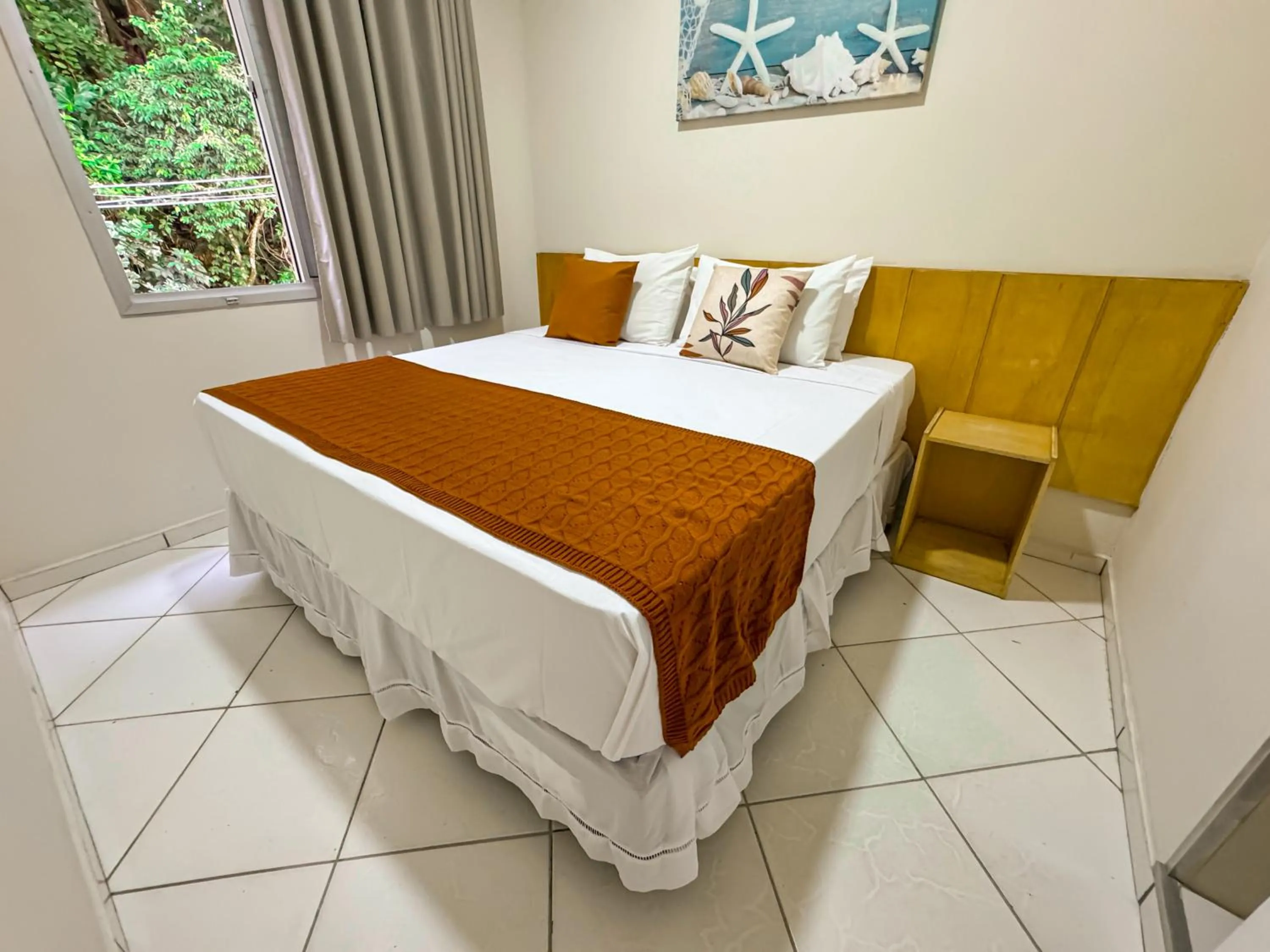 Bedroom, Bed in Hotel Nacional Inn Guarujá