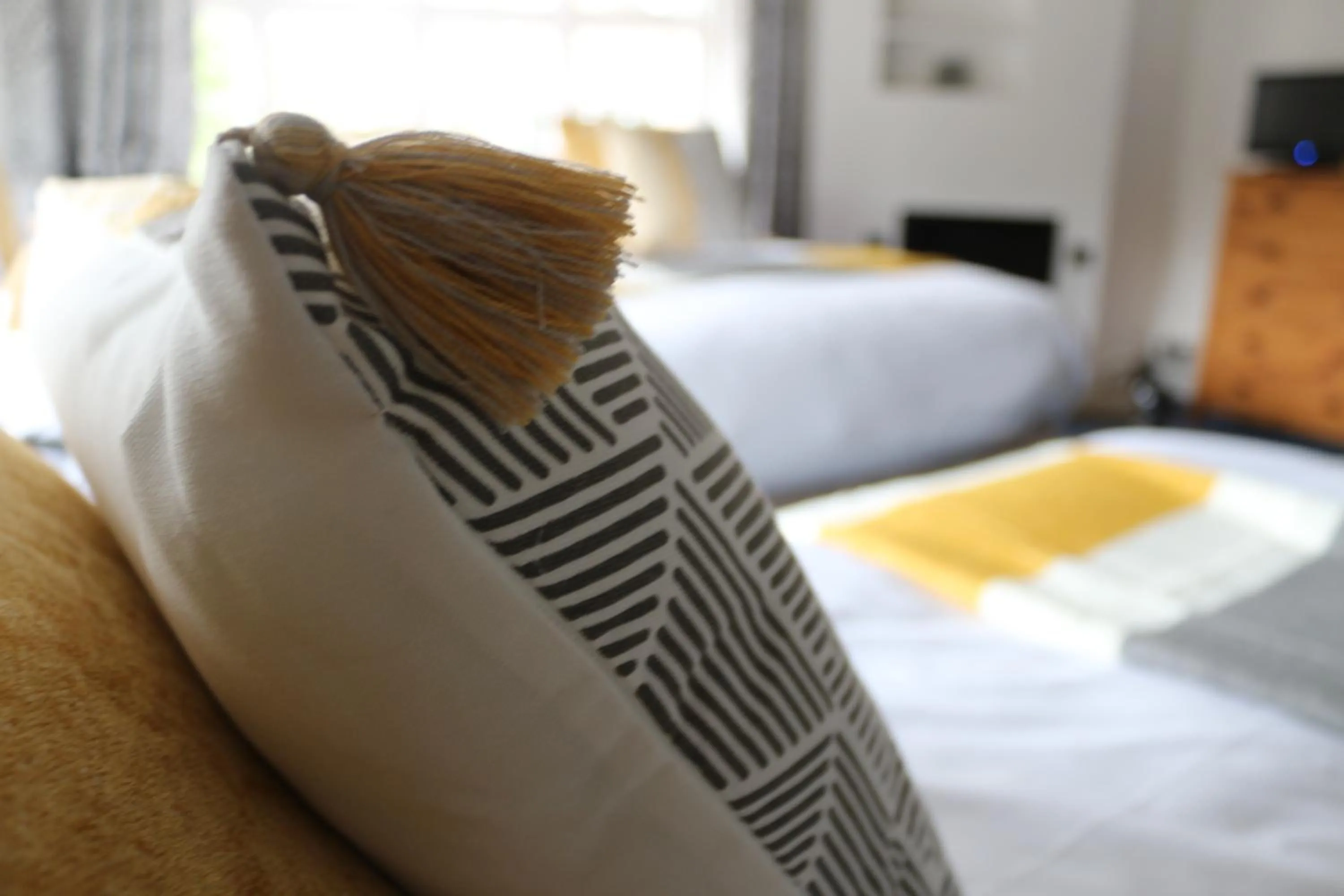 Bed in The Hostelrie at Goodrich