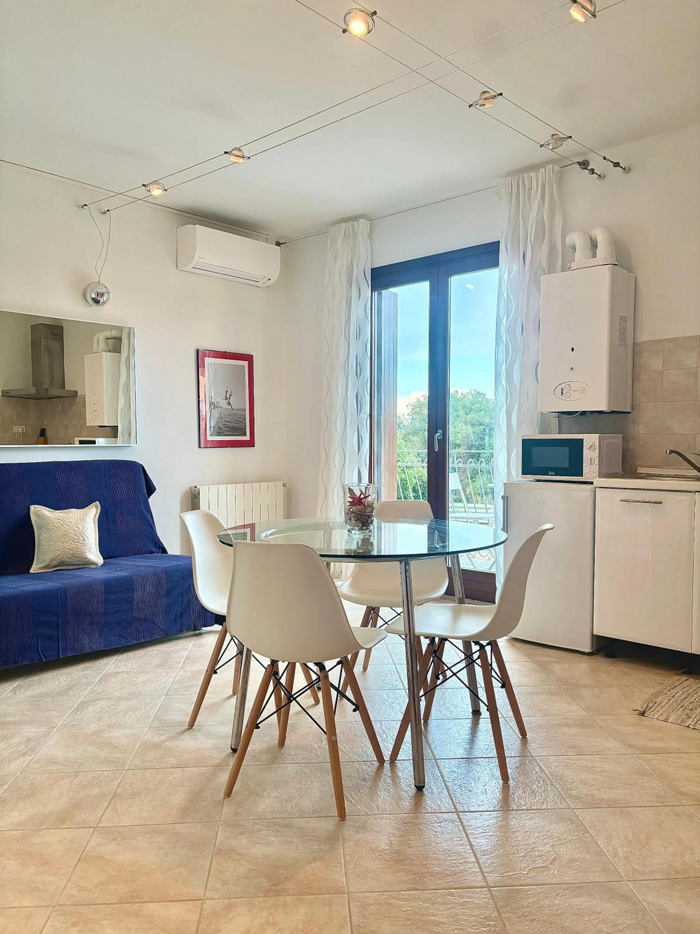 Kitchen or kitchenette in Residence Borgo Punta Villa